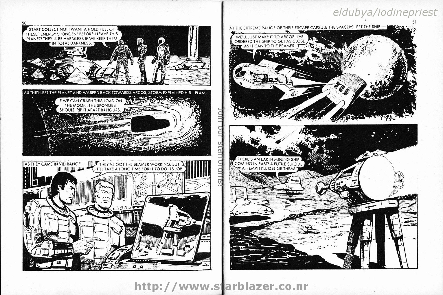 Read online Starblazer comic -  Issue #98 - 27
