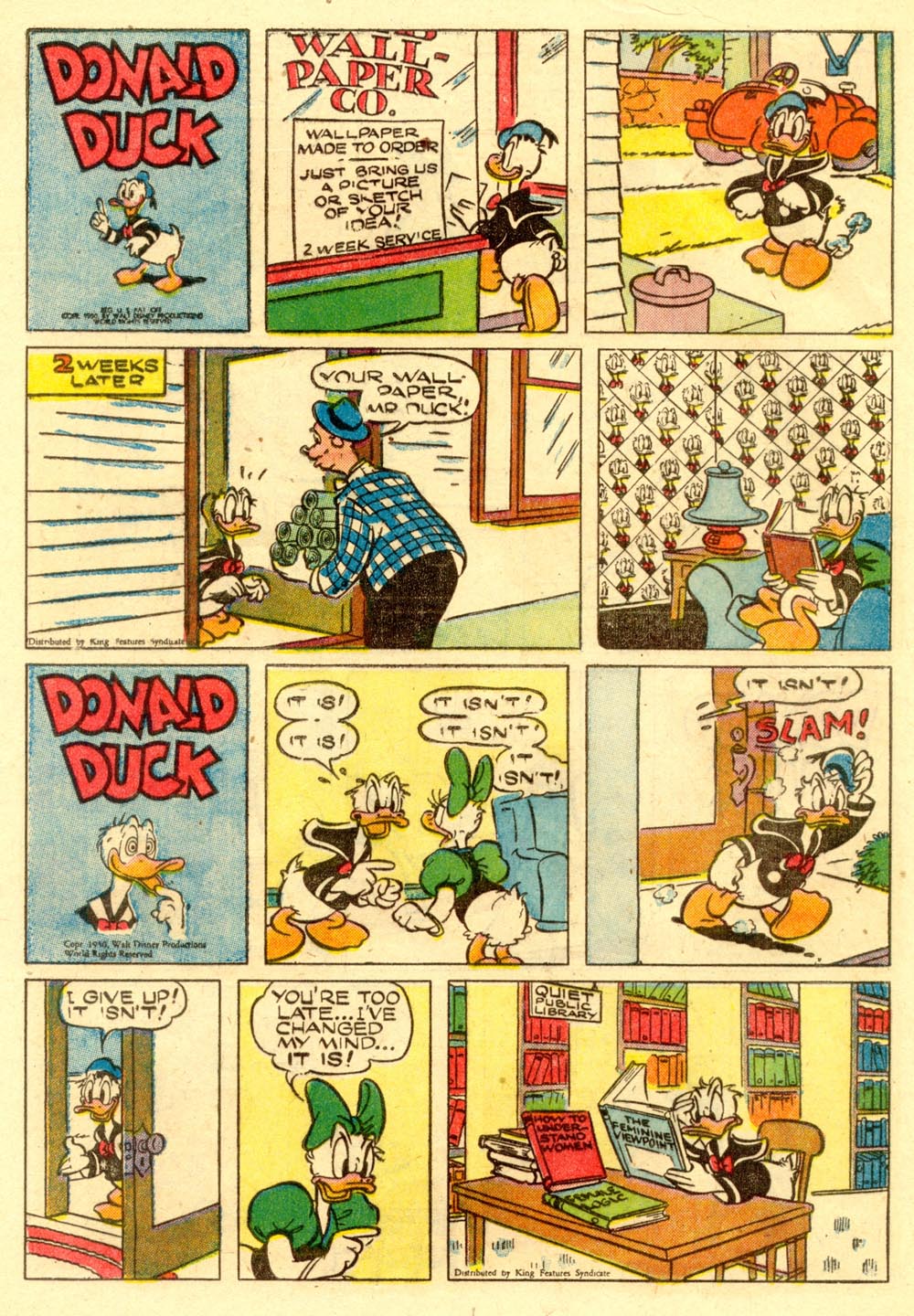Read online Walt Disney's Comics and Stories comic -  Issue #151 - 40