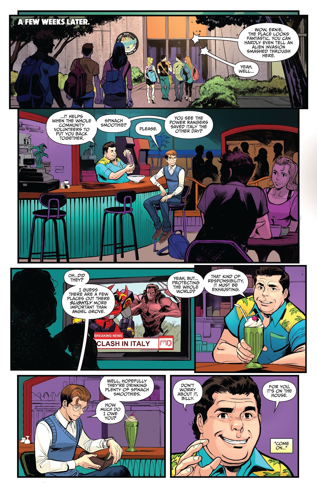 Saban's Go Go Power Rangers: Forever Rangers issue Full - Page 27
