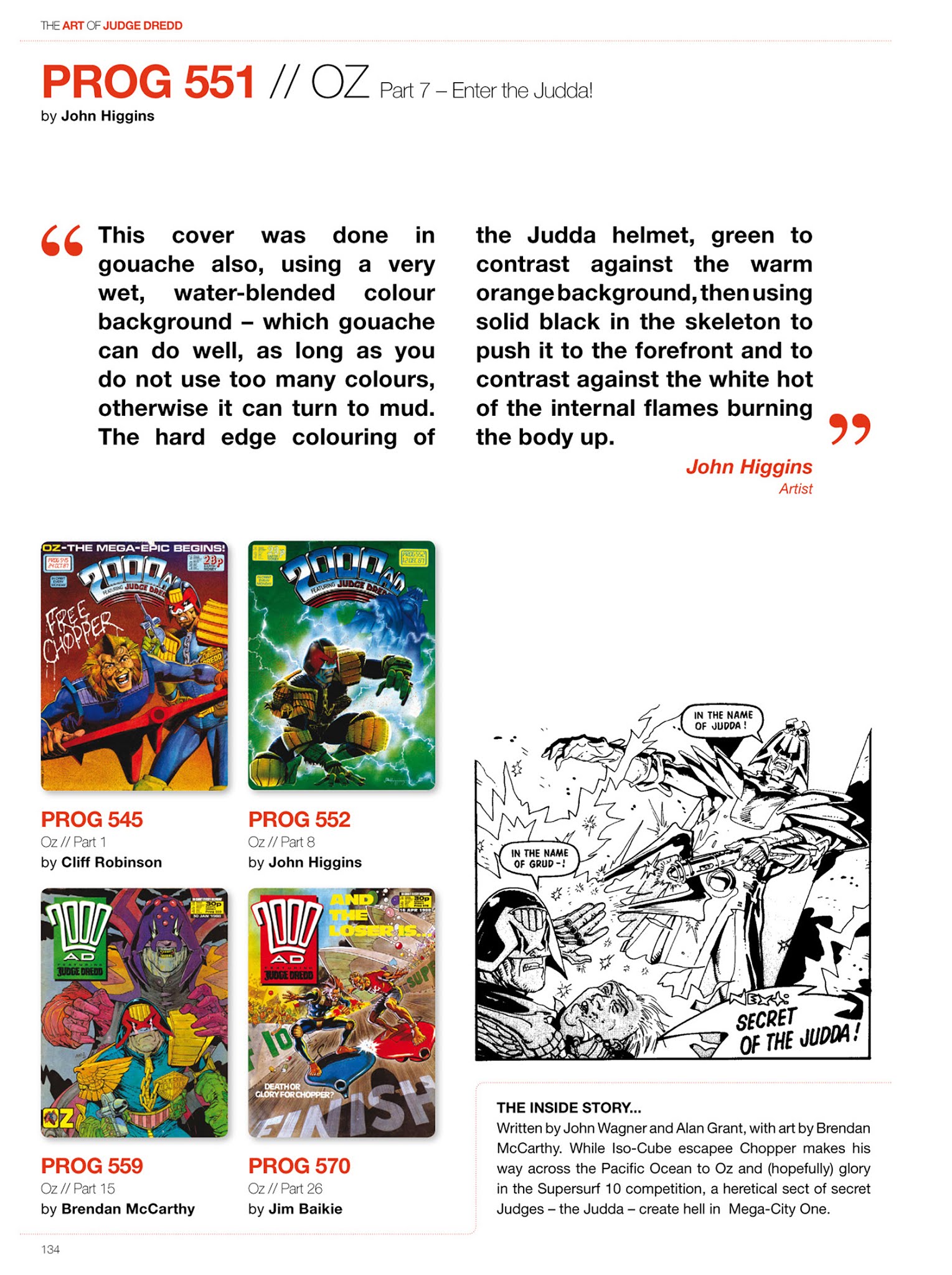 Read online The Art of Judge Dredd: Featuring 35 Years of Zarjaz Covers comic -  Issue # TPB (Part 2) - 43