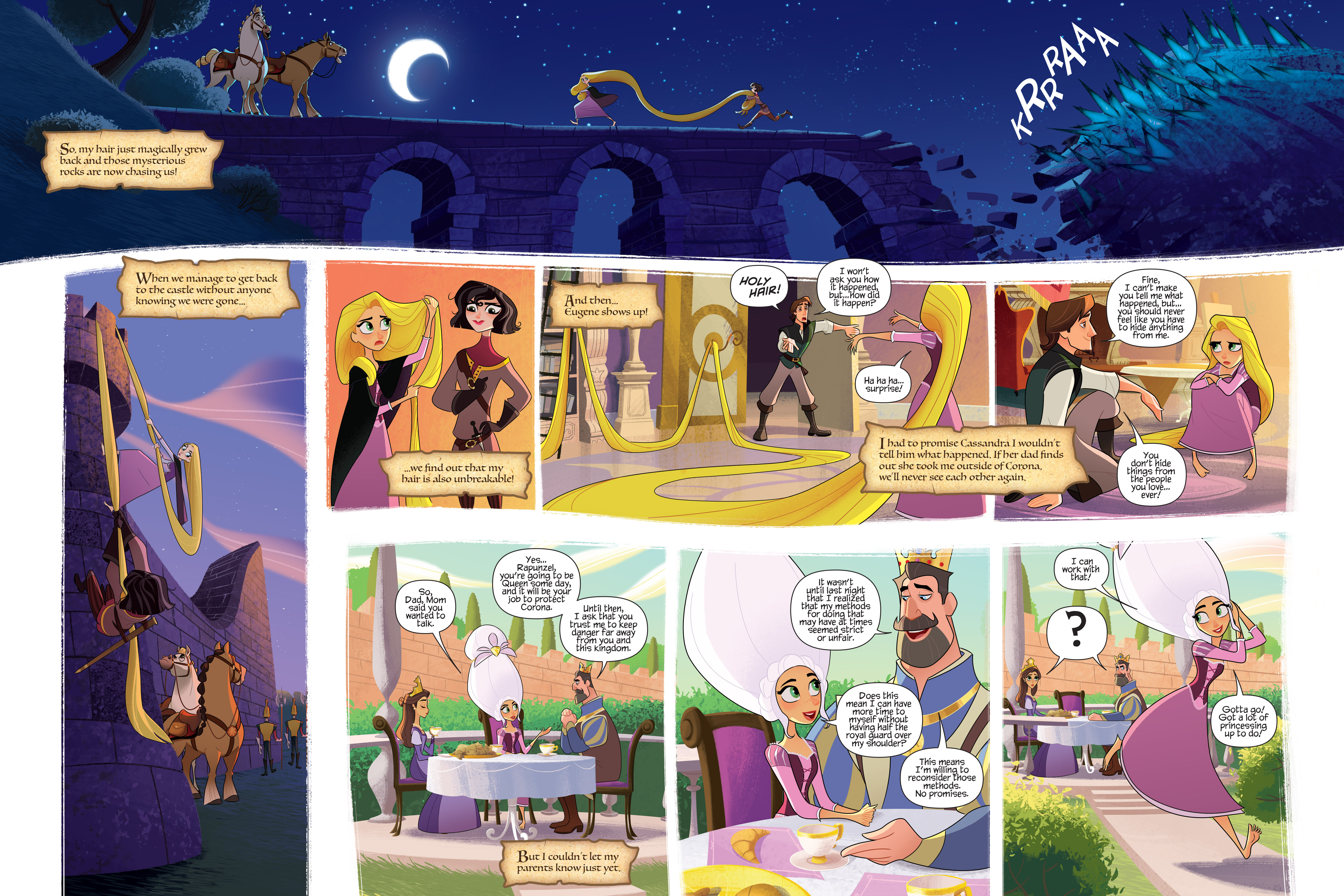 Read online Tangled: The Series-Adventure Is Calling comic -  Issue # Full - 18