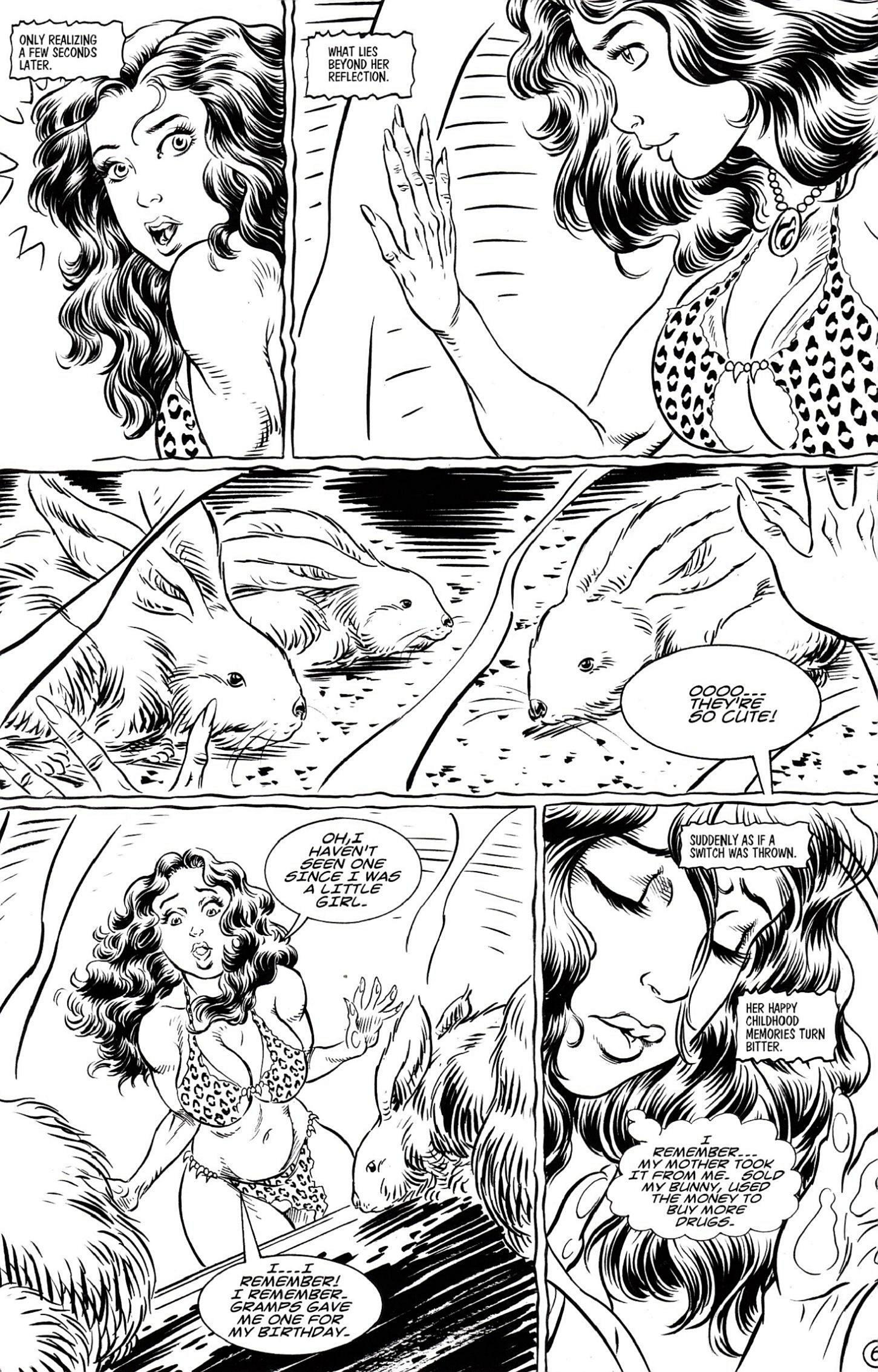 Read online Cavewoman: Bunny Ranch comic -  Issue # Full - 8