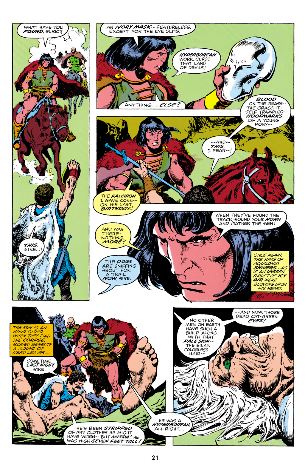 Read online The Chronicles of King Conan comic -  Issue # TPB 1 (Part 1) - 19