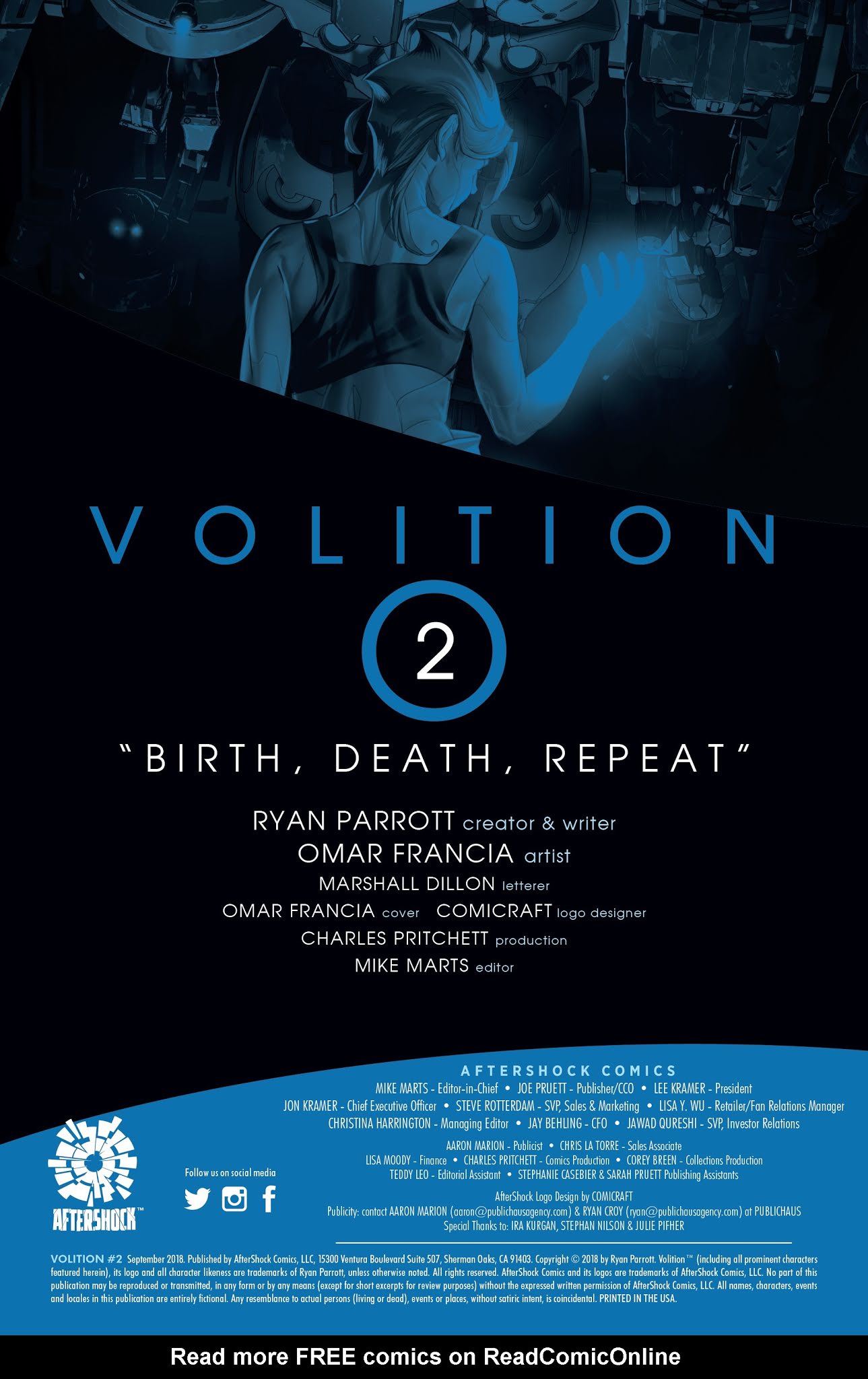 Read online Volition comic -  Issue #2 - 2