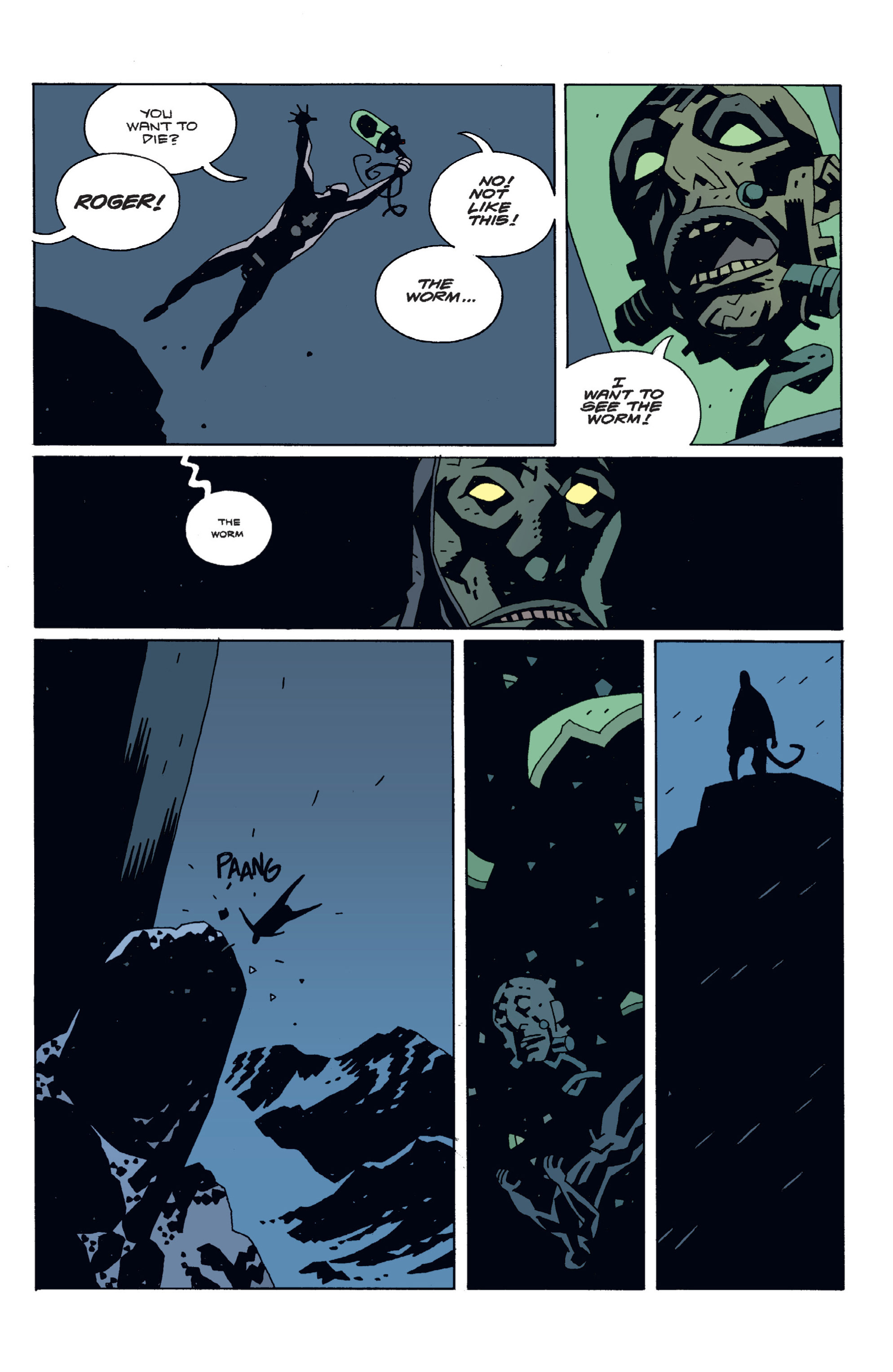 Read online Hellboy comic -  Issue #5 - 124