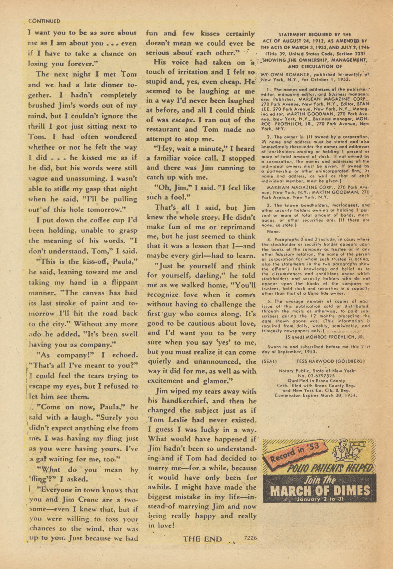Read online My Own Romance comic -  Issue #37 - 26