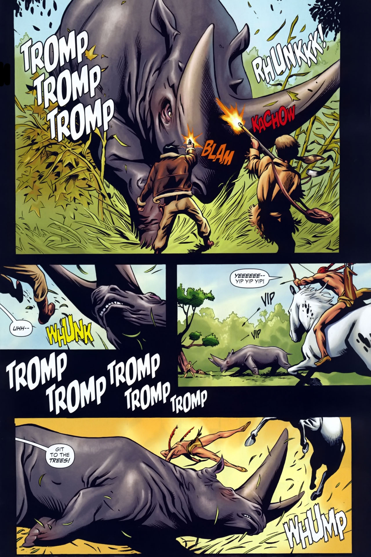 Read online The War That Time Forgot comic -  Issue #1 - 10