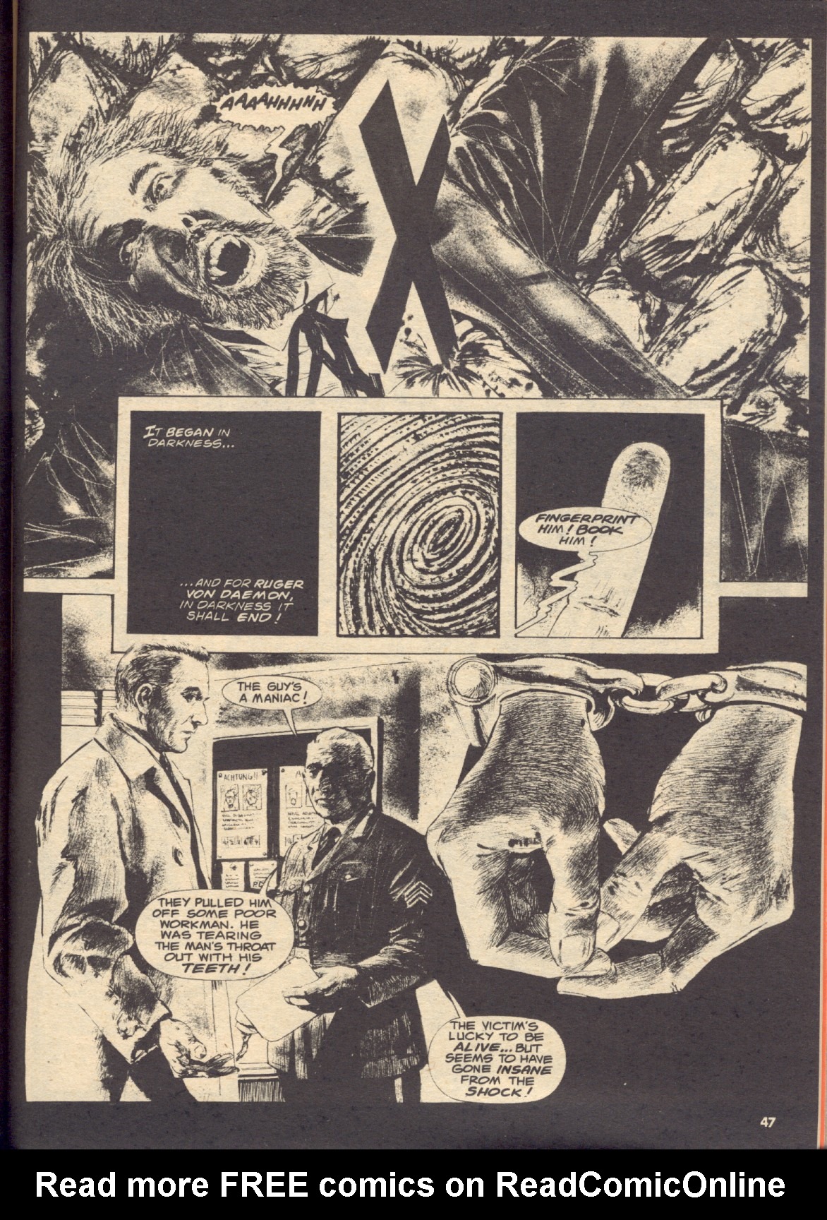 Read online Creepy (1964) comic -  Issue #76 - 47