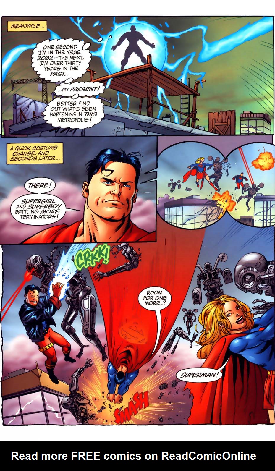 Superman vs. The Terminator: Death to the Future Issue #4 #4 - English 7