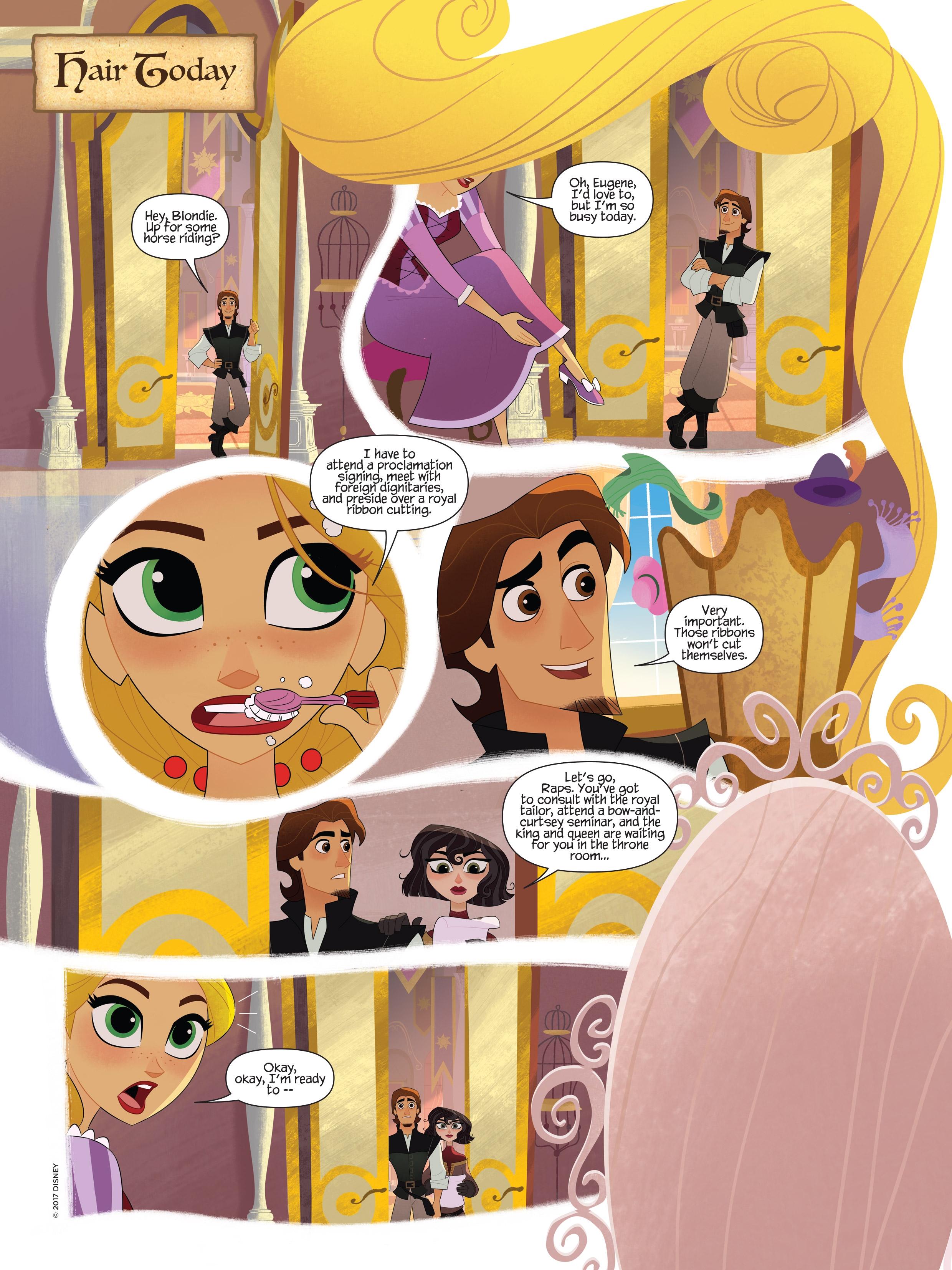 Read online Tangled: The Series-Adventure Is Calling comic -  Issue # Full - 28