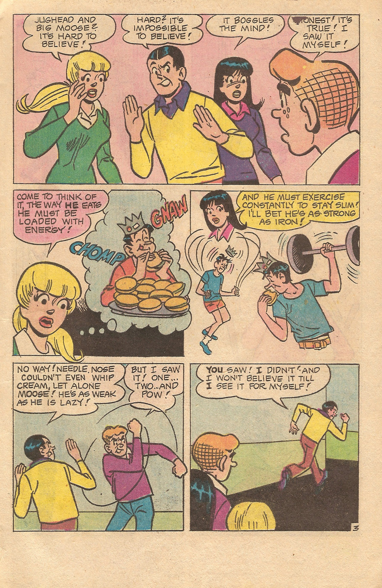 Read online Jughead (1965) comic -  Issue #243 - 5