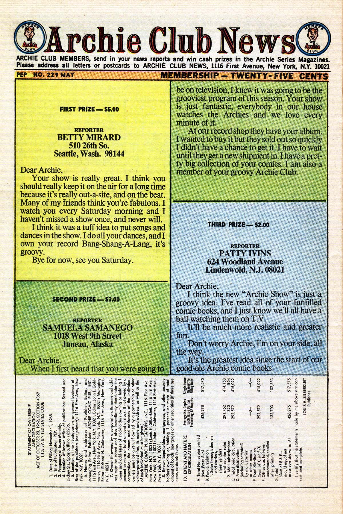 Read online Pep Comics comic -  Issue #229 - 26