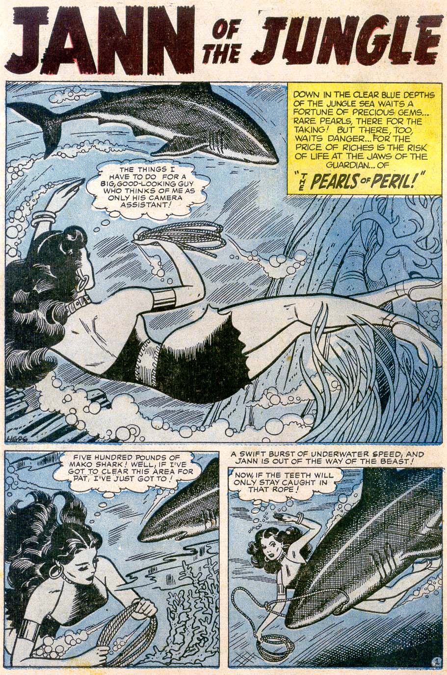 Read online Jann of the Jungle comic -  Issue #10 - 10