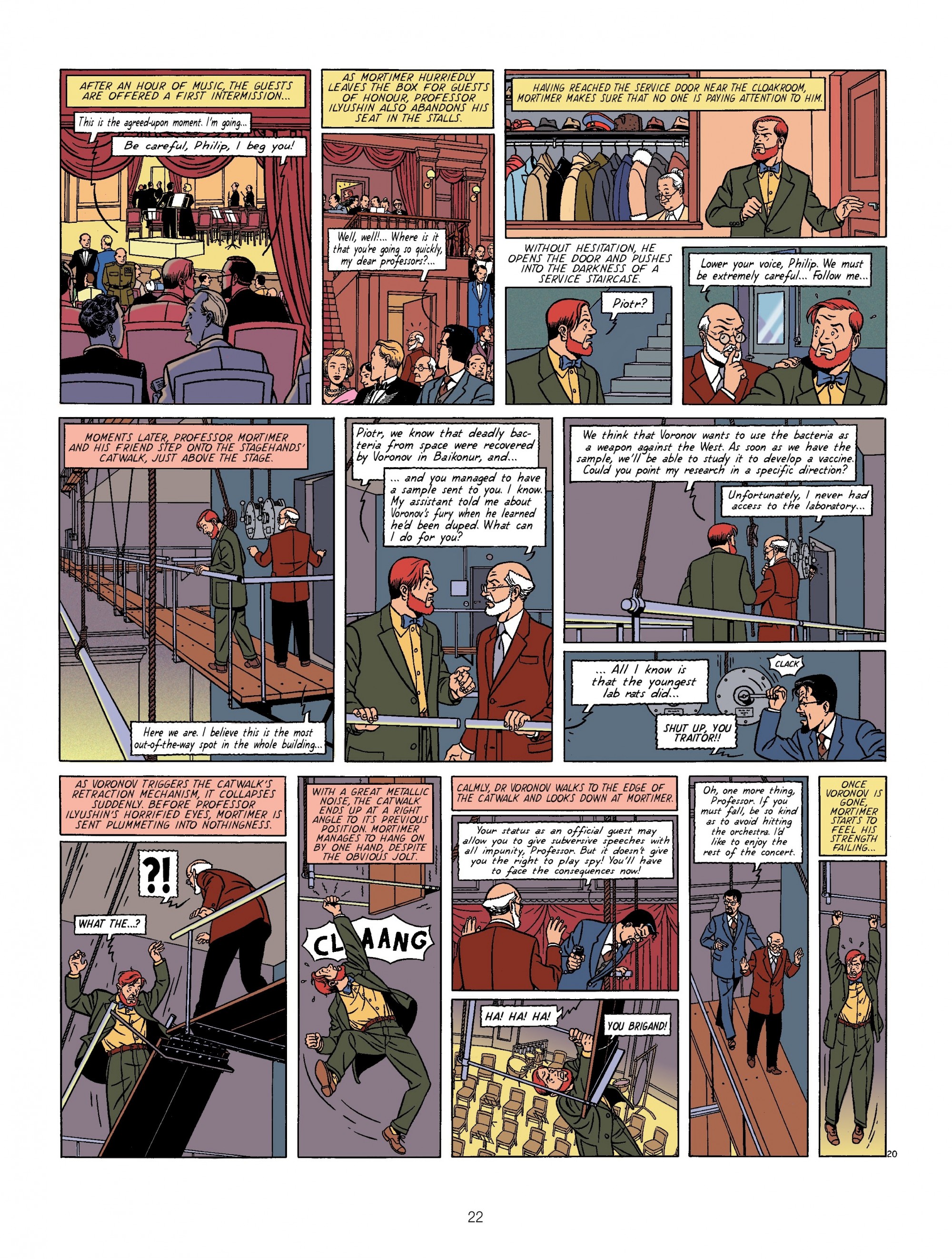 Read online Blake & Mortimer comic -  Issue #8 - 22