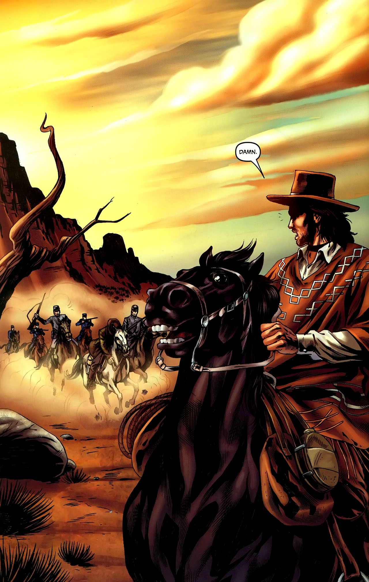 Read online The Man with No Name comic -  Issue #1 - 18