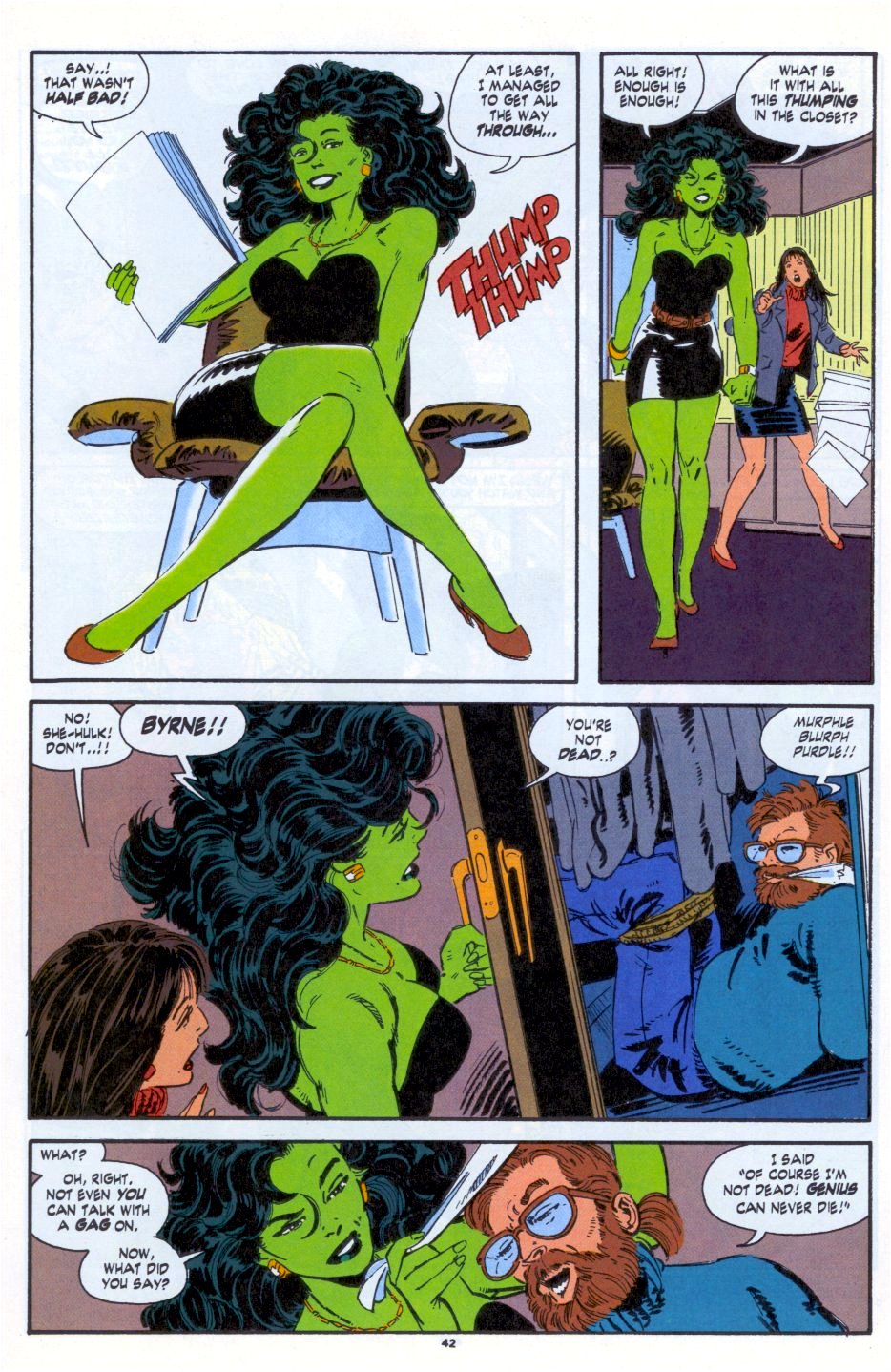 Read online The Sensational She-Hulk comic -  Issue #50 - 35