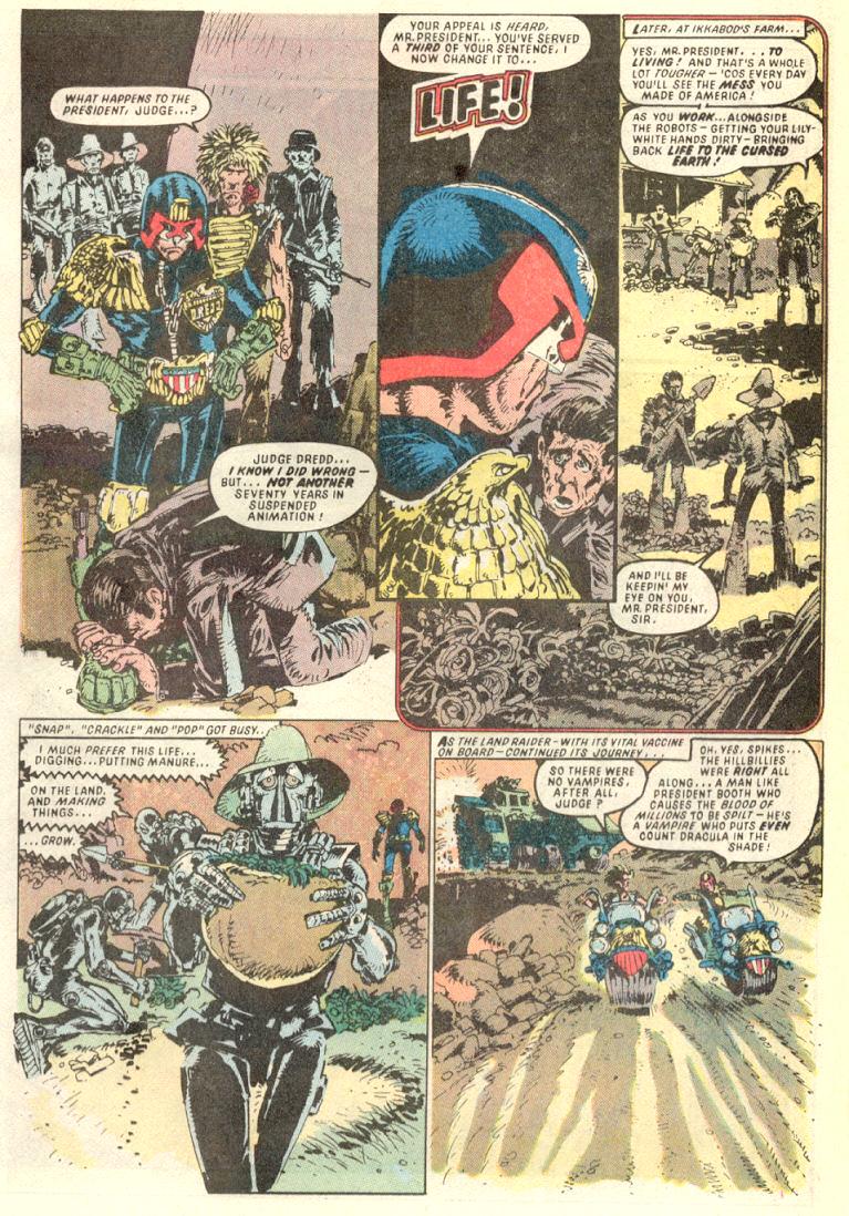 Read online Judge Dredd (1983) comic -  Issue #6 - 20