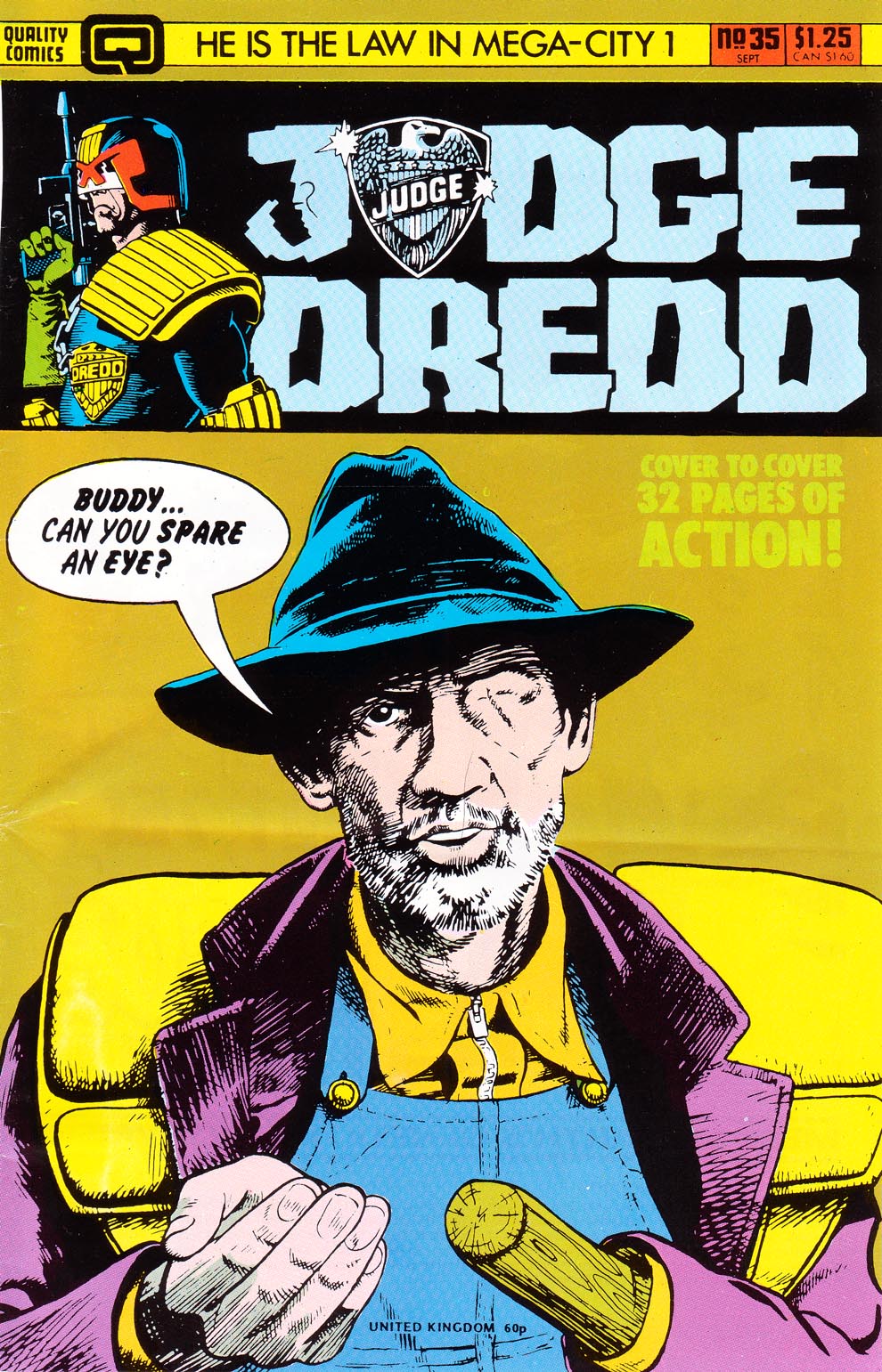 Read online Judge Dredd (1983) comic -  Issue #35 - 1