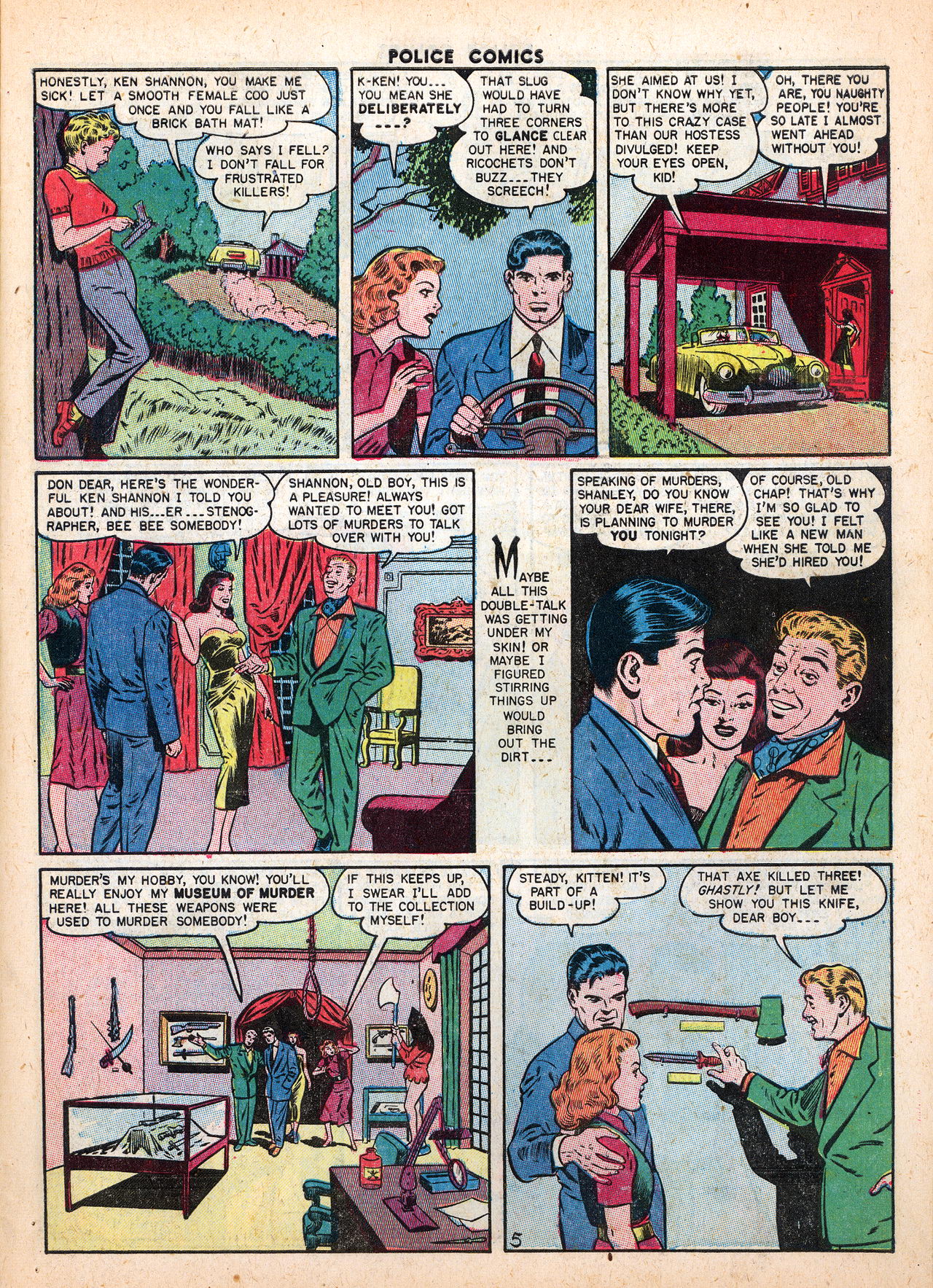 Read online Police Comics comic -  Issue #106 - 7