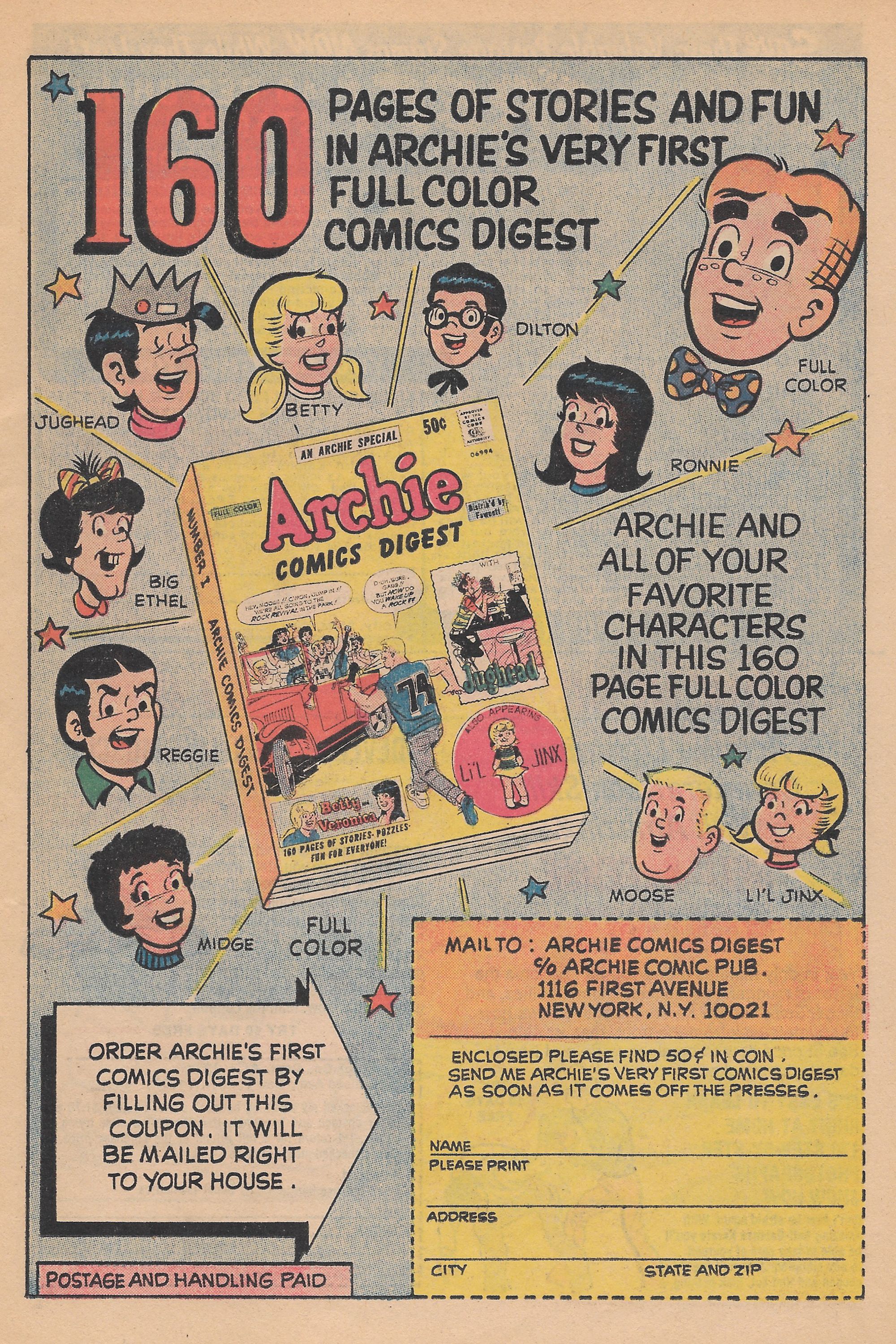 Read online Reggie and Me (1966) comic -  Issue #65 - 11