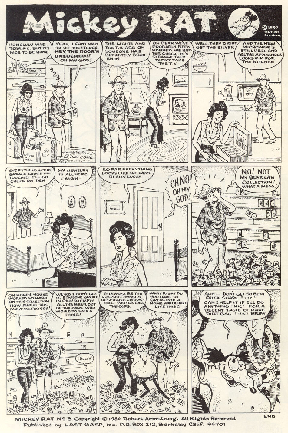 Read online Mickey Rat comic -  Issue #3 - 3