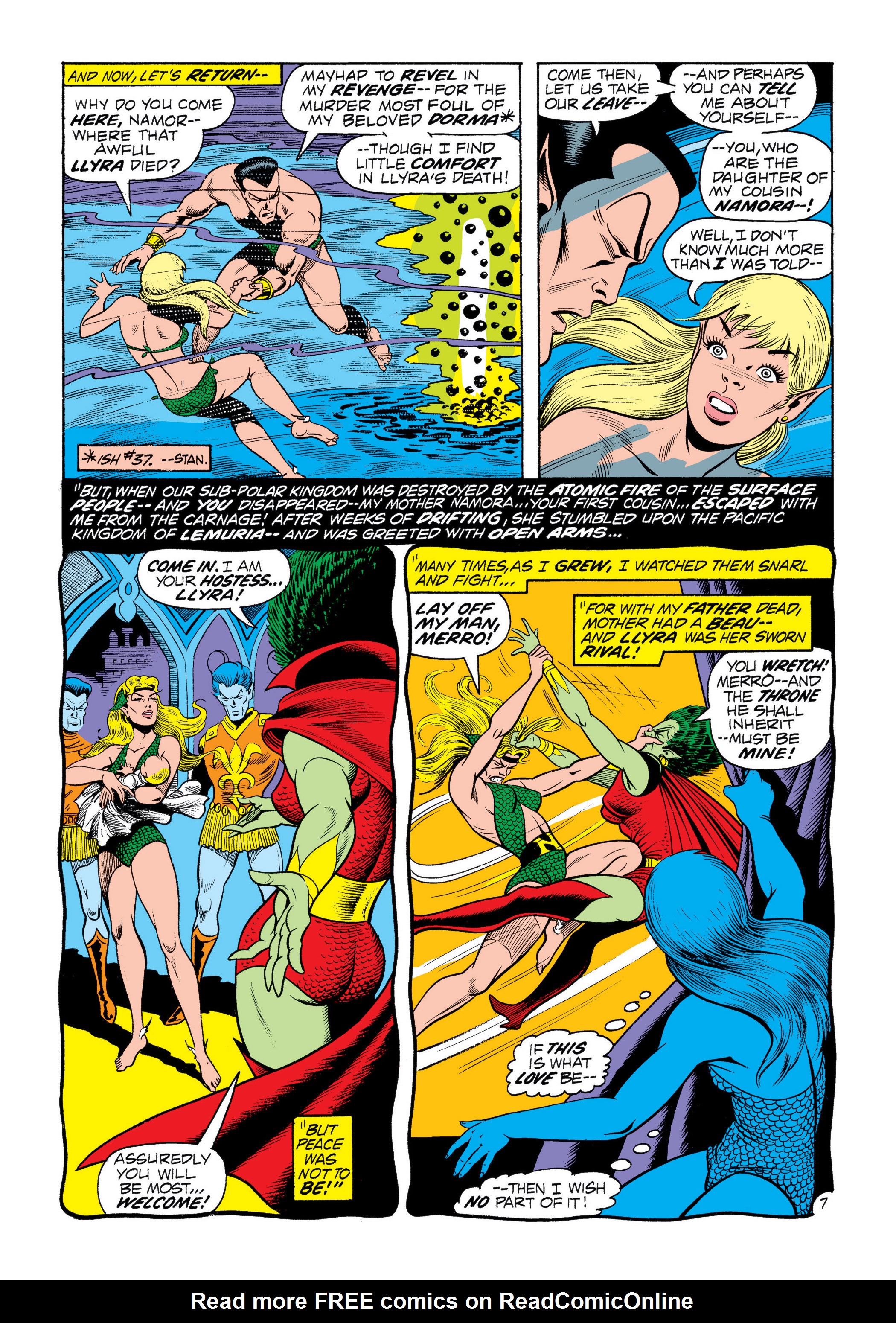 Read online Marvel Masterworks: The Sub-Mariner comic -  Issue # TPB 7 (Part 1) - 36