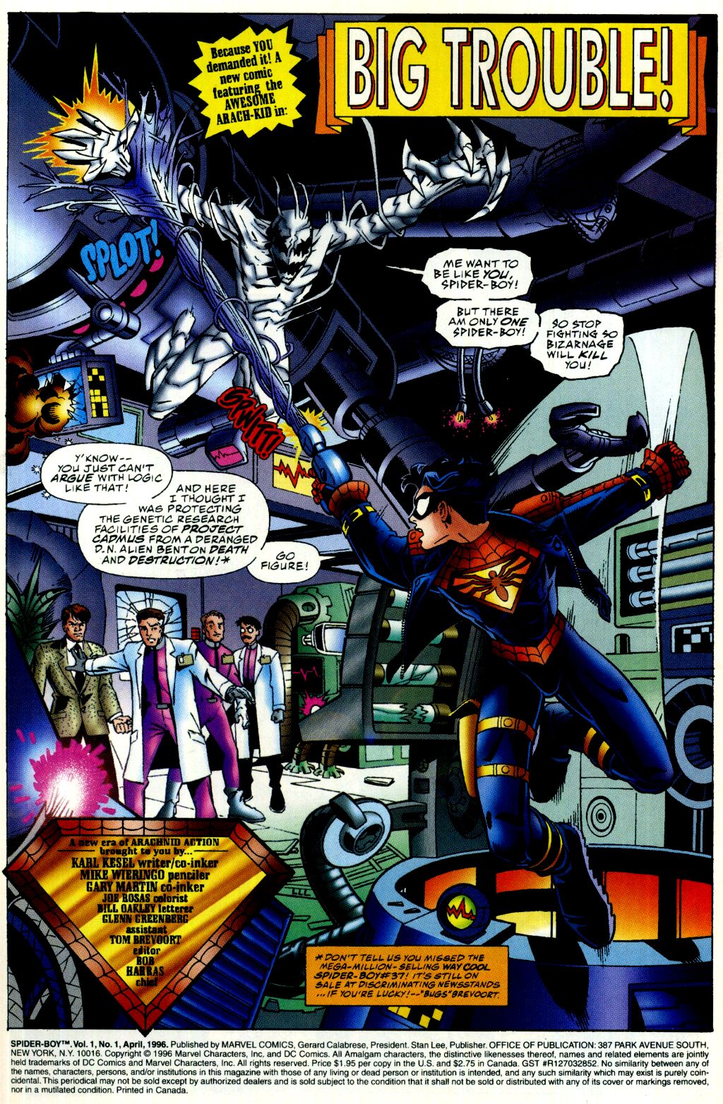 Read online Spider-Boy comic -  Issue # Full - 2