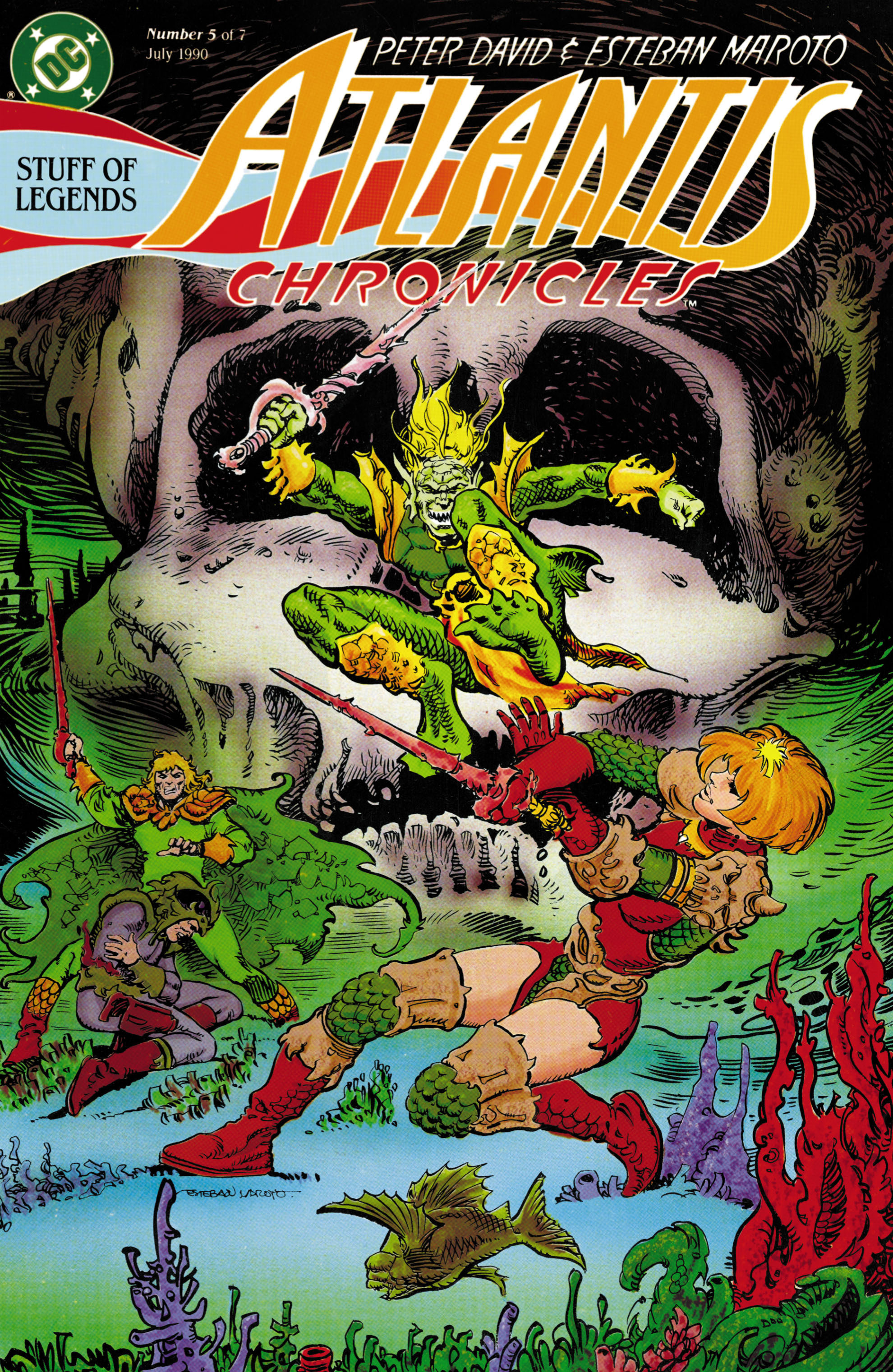 Read online The Atlantis Chronicles comic -  Issue #5 - 1