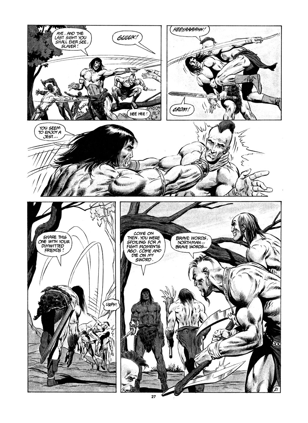Read online The Savage Sword Of Conan comic -  Issue #149 - 27