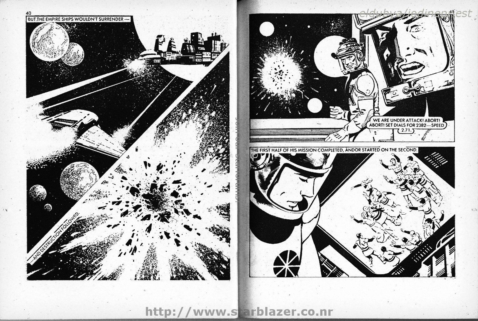 Read online Starblazer comic -  Issue #67 - 22