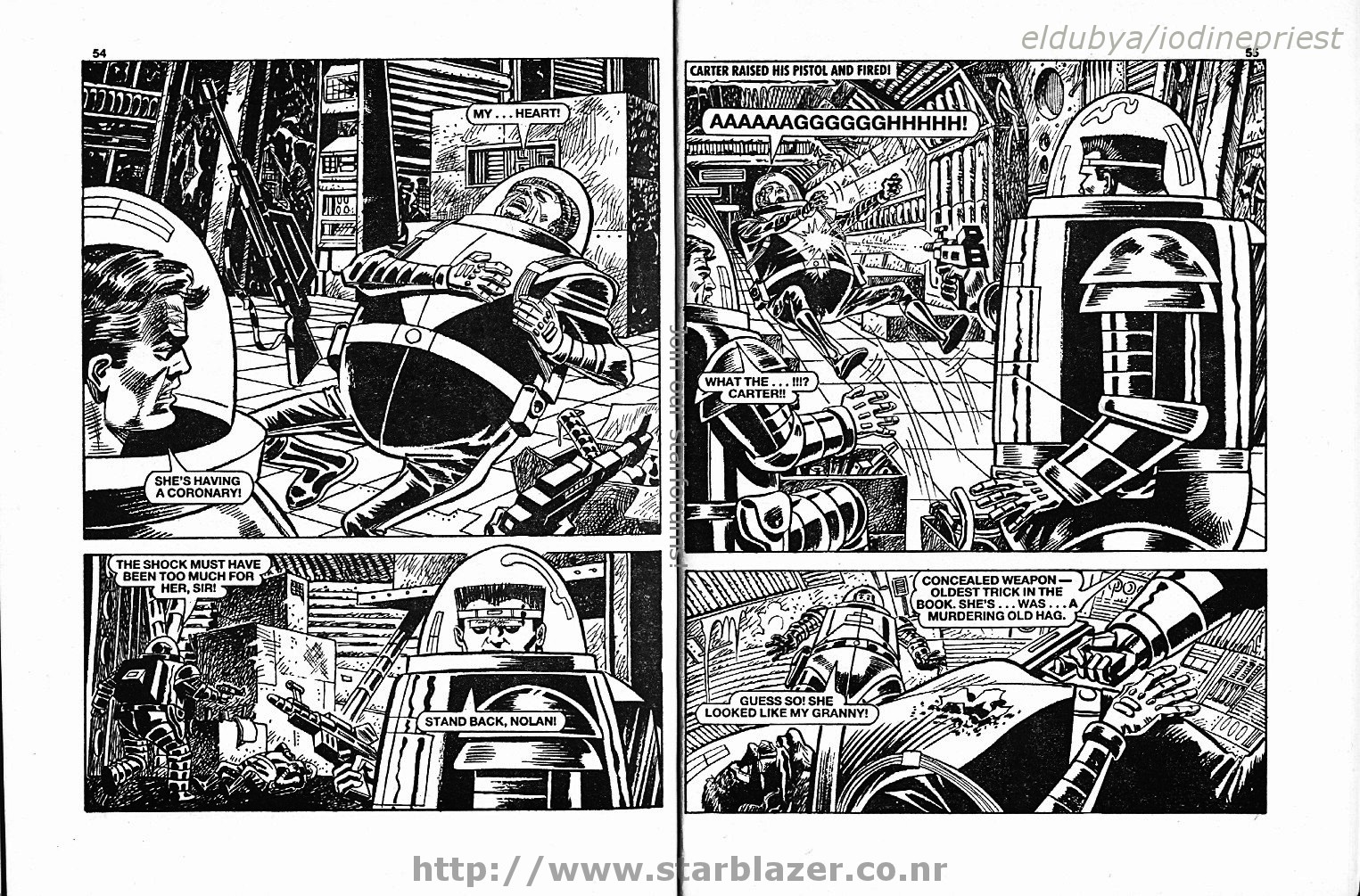 Read online Starblazer comic -  Issue #280 - 29