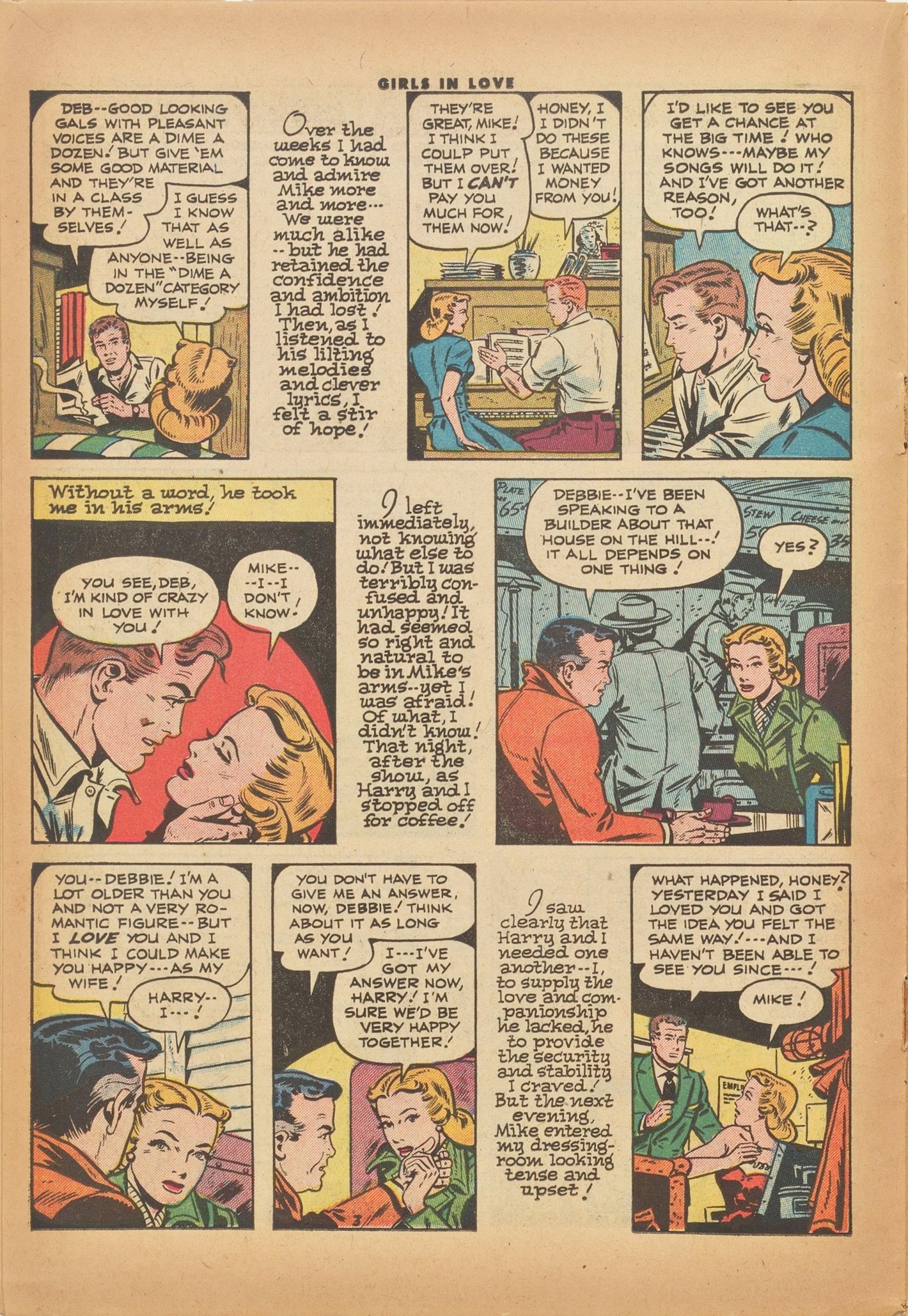 Read online Girls in Love (1955) comic -  Issue #51 - 14