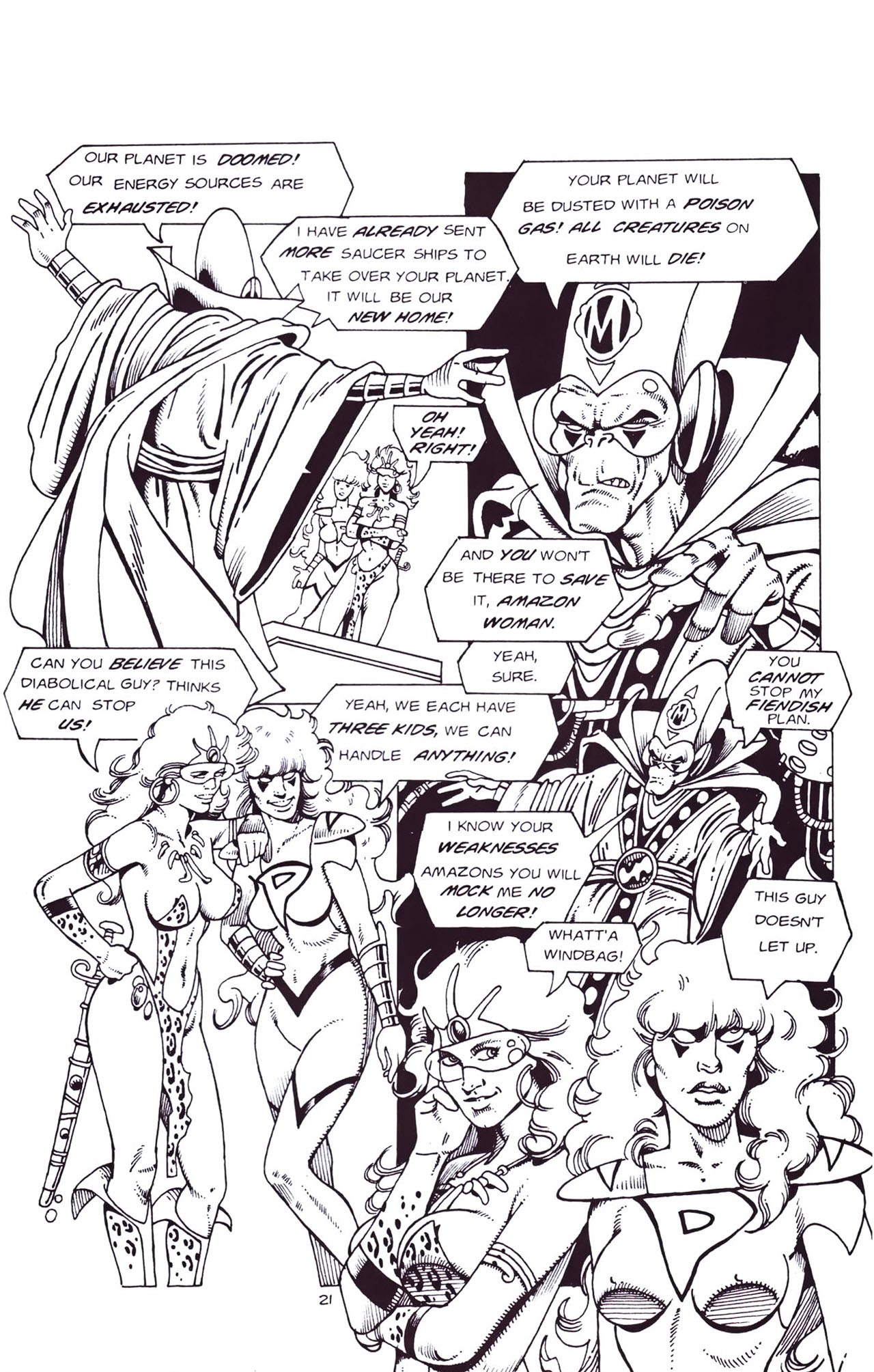 Read online Amazon Woman comic -  Issue #2 - 23