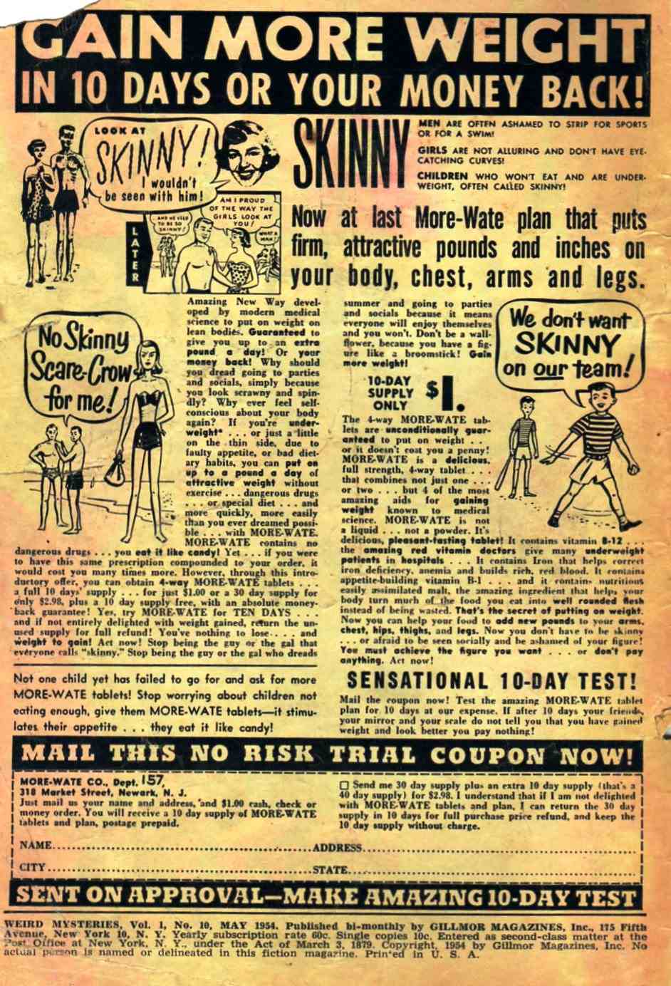 Read online Weird Mysteries (1952) comic -  Issue #10 - 2