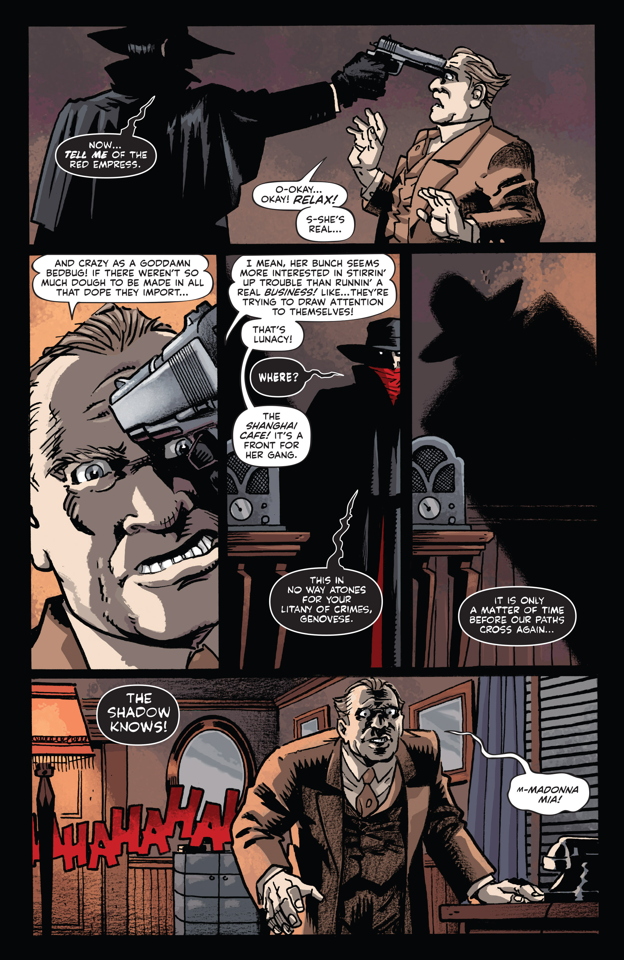 Read online The Shadow: The Death of Margot Lane comic -  Issue #3 - 7