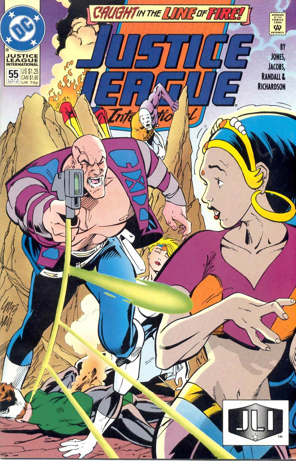 Read online Justice League International (1993) comic -  Issue #55 - 1
