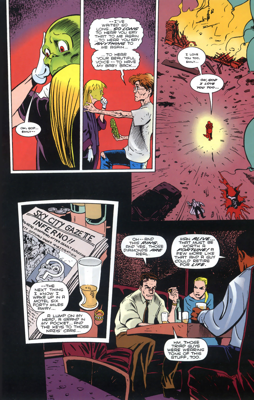 Read online The Mask: The Hunt for Green October comic -  Issue #4 - 23