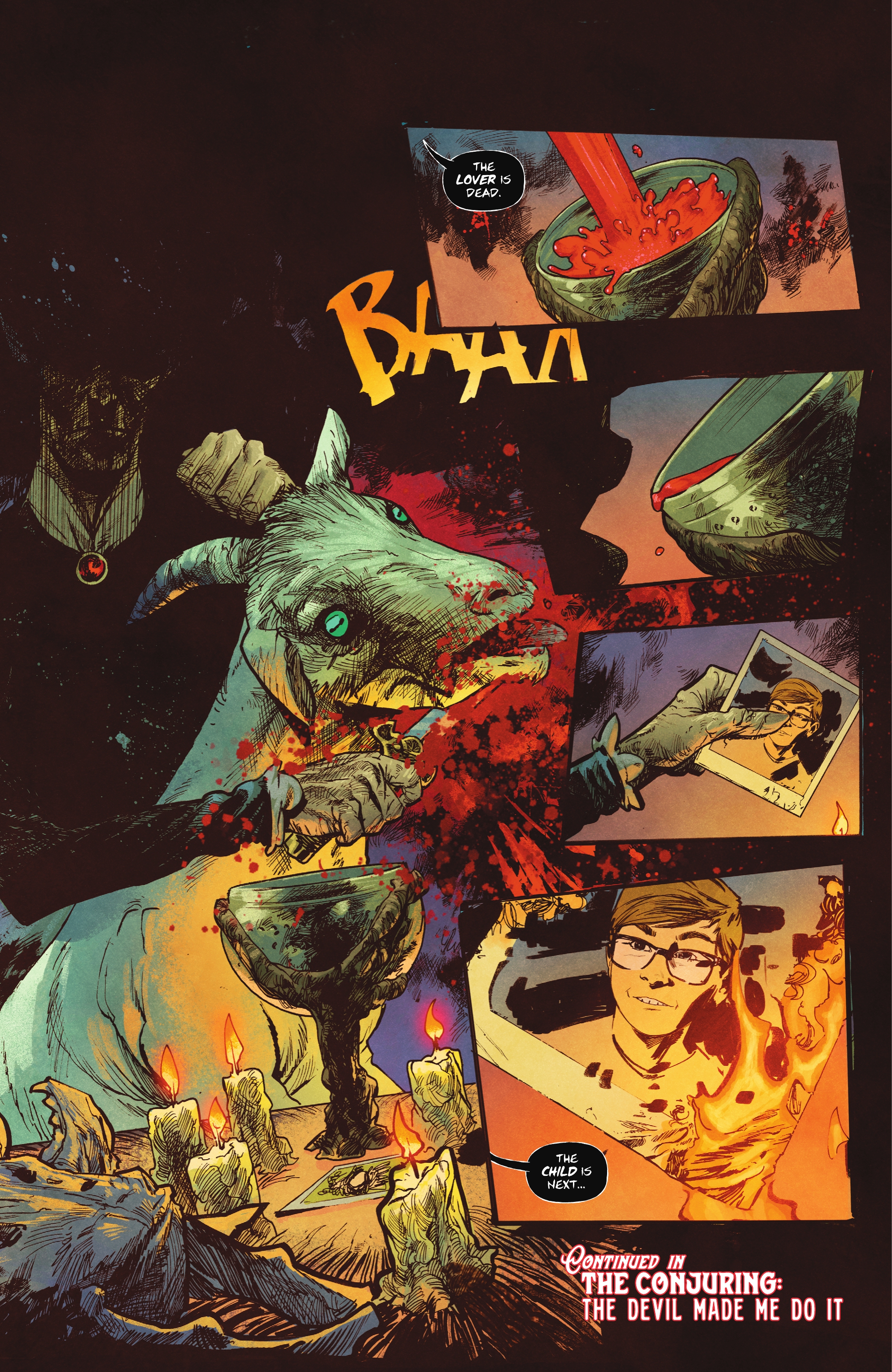 Read online DC Horror Presents: The Conjuring: The Lover comic -  Issue #5 - 17