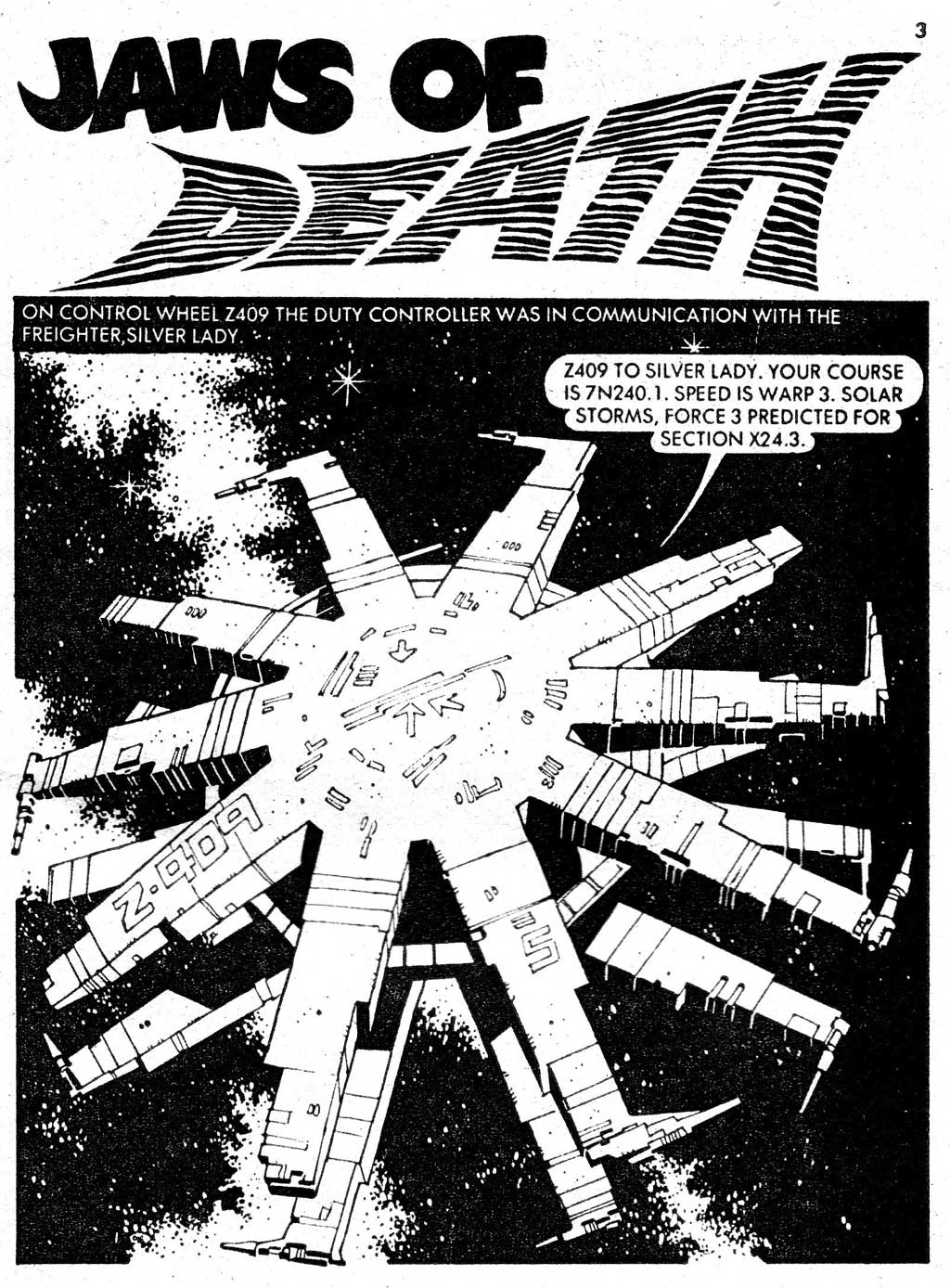 Read online Starblazer comic -  Issue #71 - 3