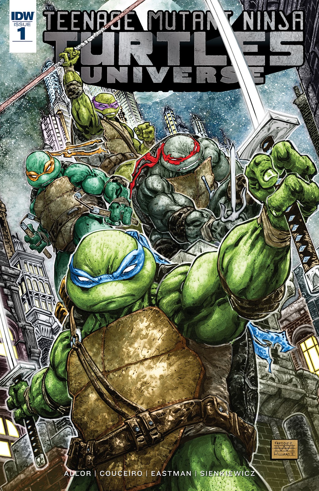 Teenage Mutant Ninja Turtles Universe issue 1 - Page 1