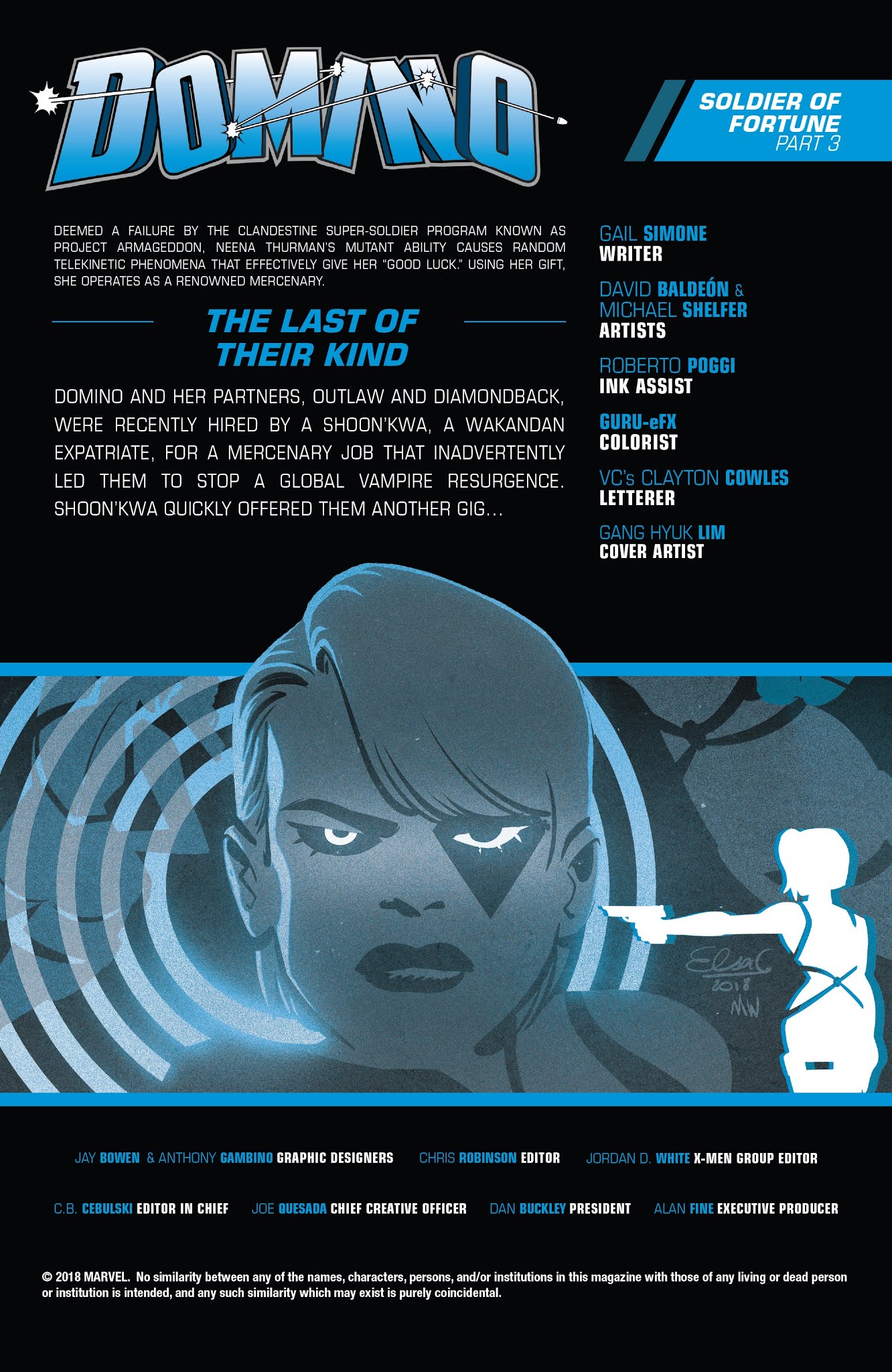 Read online Domino (2018) comic -  Issue #9 - 5