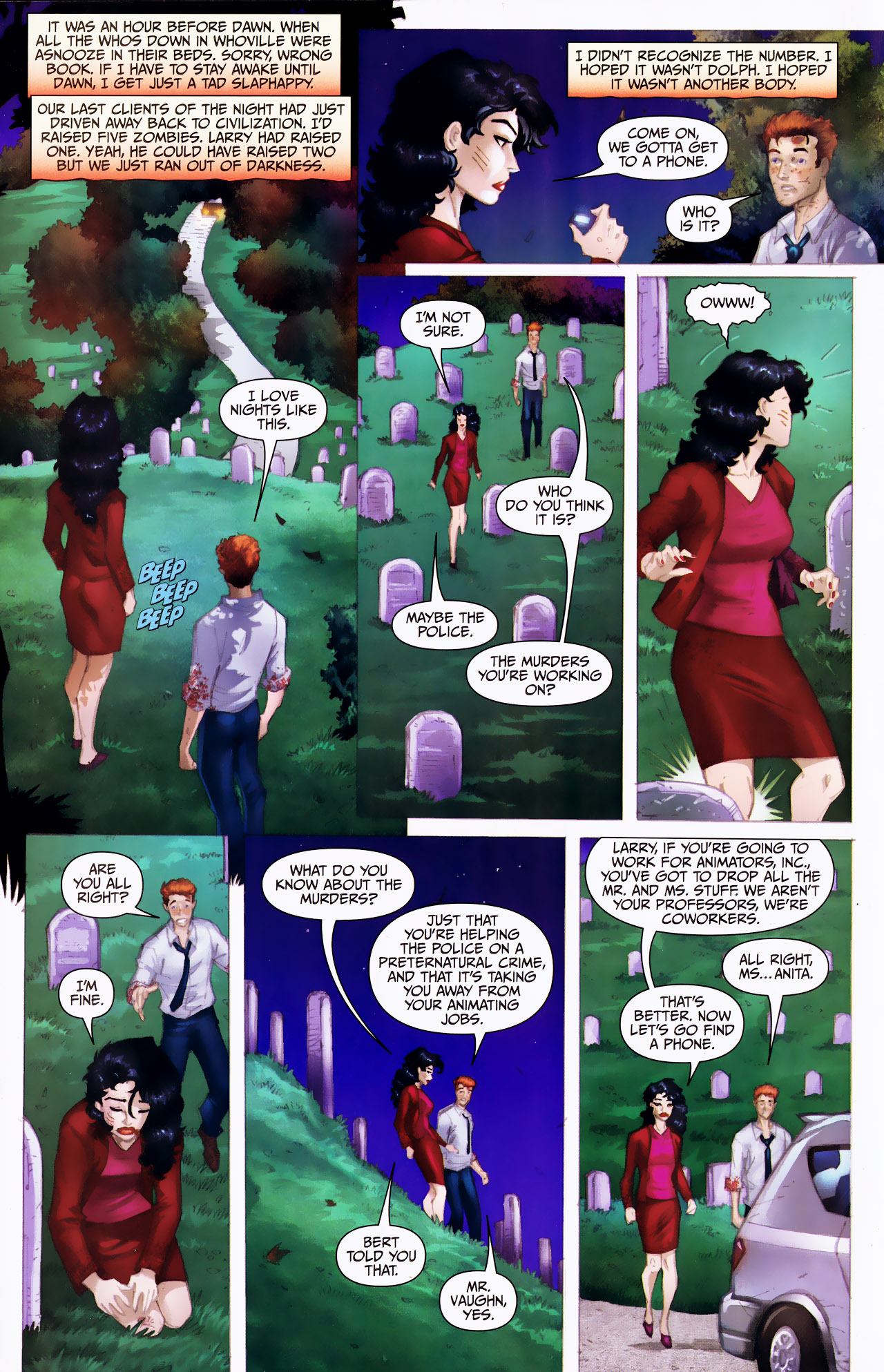 Read online Anita Blake, Vampire Hunter: Circus of the Damned - The Ingenue comic -  Issue #5 - 21