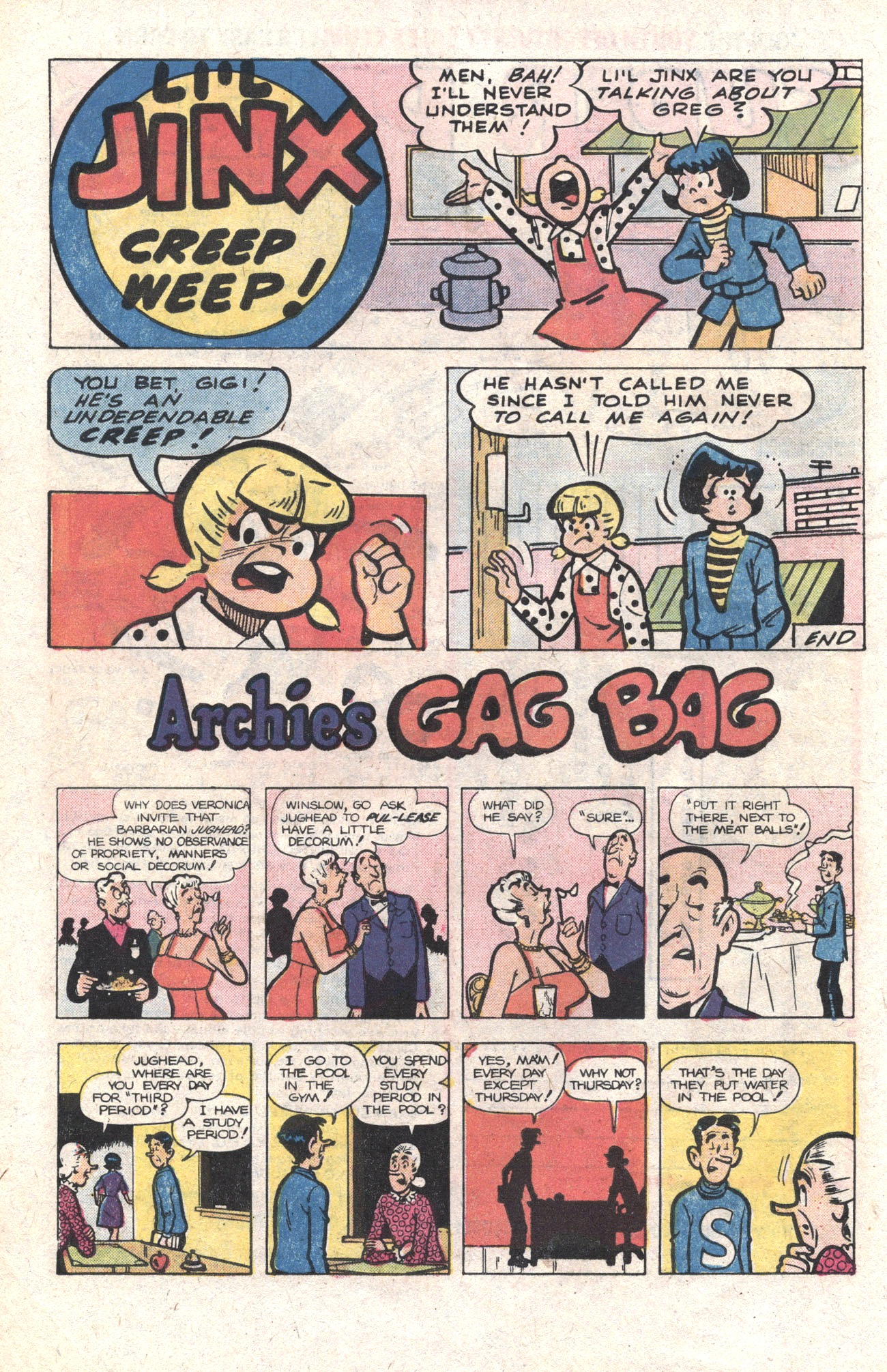 Read online Archie's Joke Book Magazine comic -  Issue #235 - 10