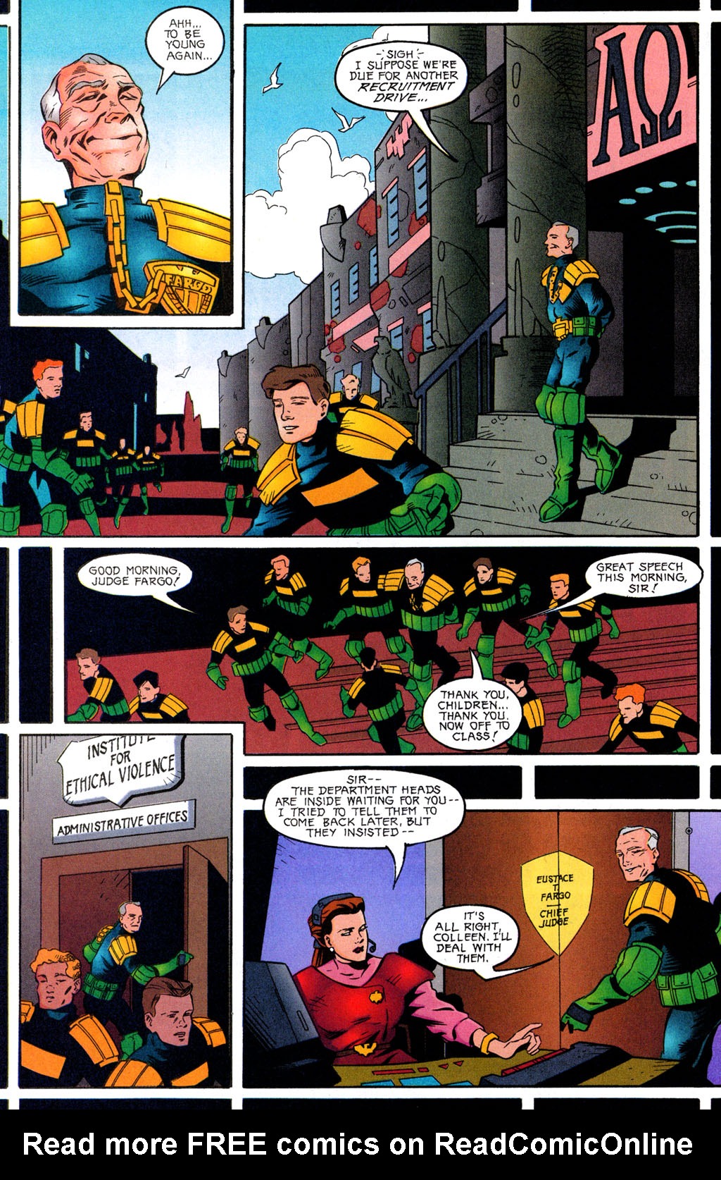 Read online Judge Dredd (1994) comic -  Issue #9 - 21