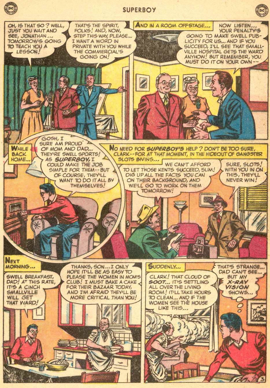 Read online Superboy (1949) comic -  Issue #12 - 31