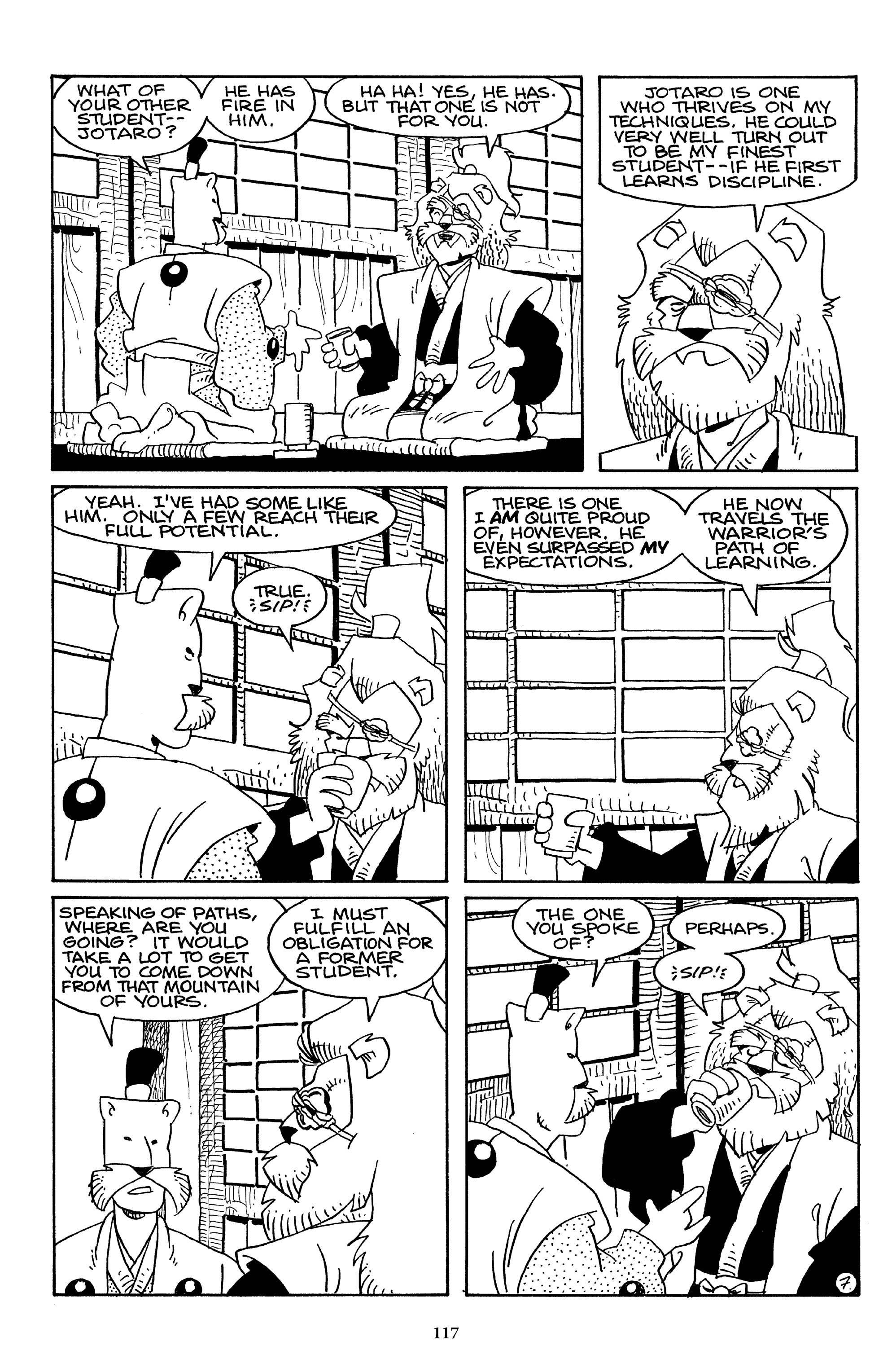 Read online The Usagi Yojimbo Saga comic -  Issue # TPB 4 - 116