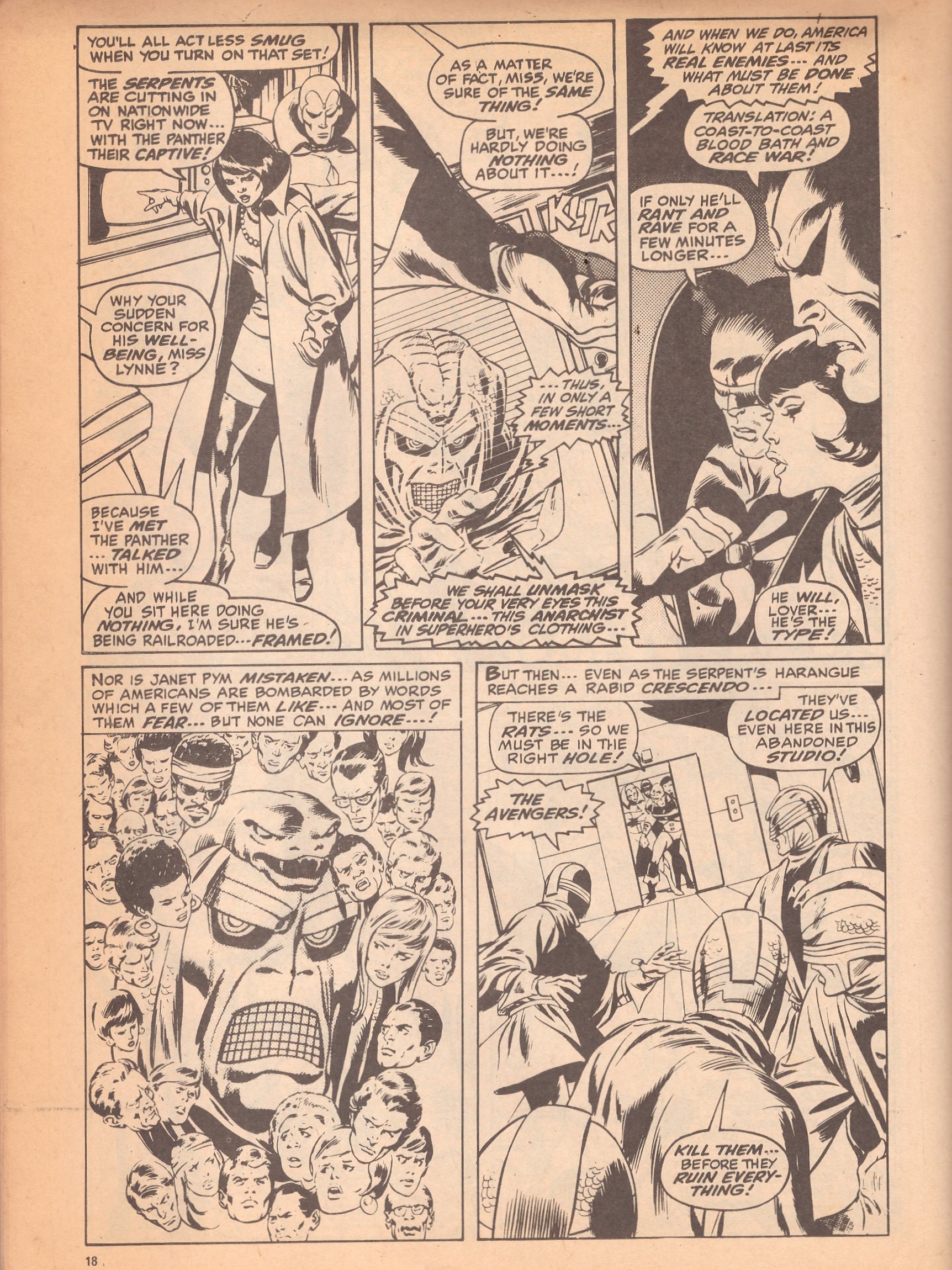 Read online The Avengers (1973) comic -  Issue #113 - 18