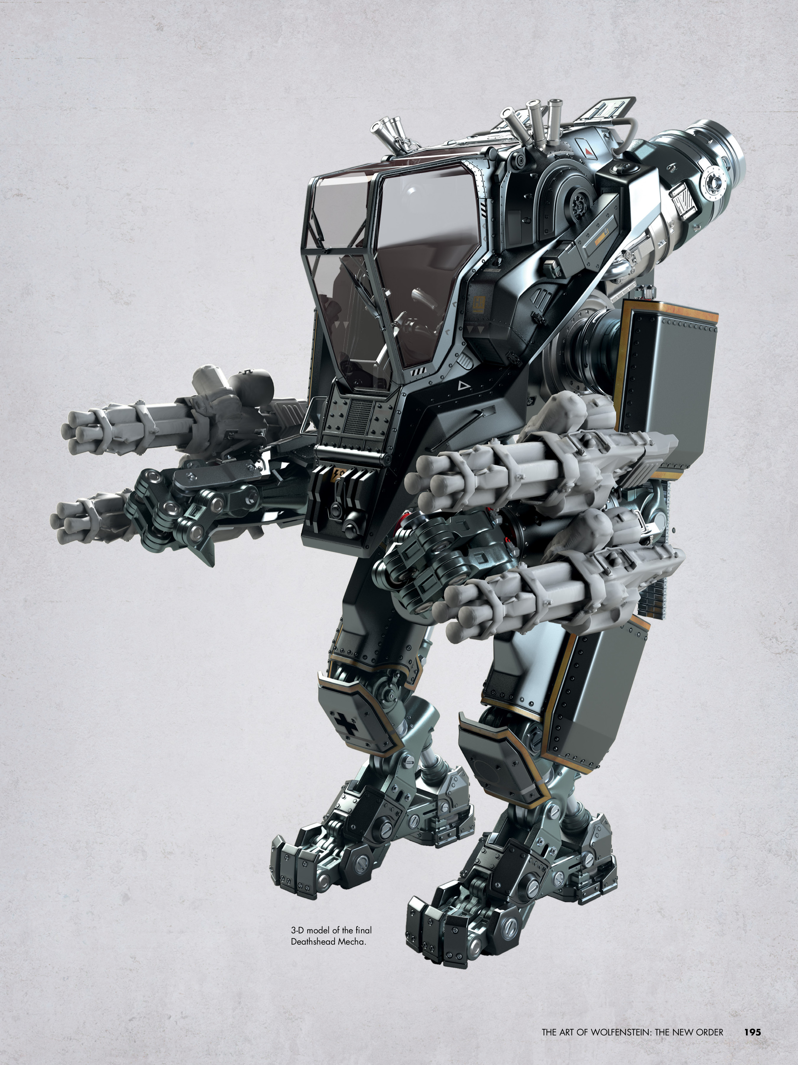 Read online The Art of Wolfenstein: The New Order comic -  Issue # TPB (Part 2) - 77