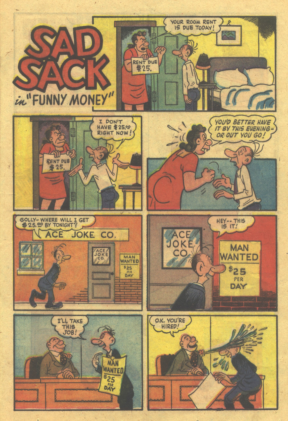 Read online Sad Sack comic -  Issue #16 - 20