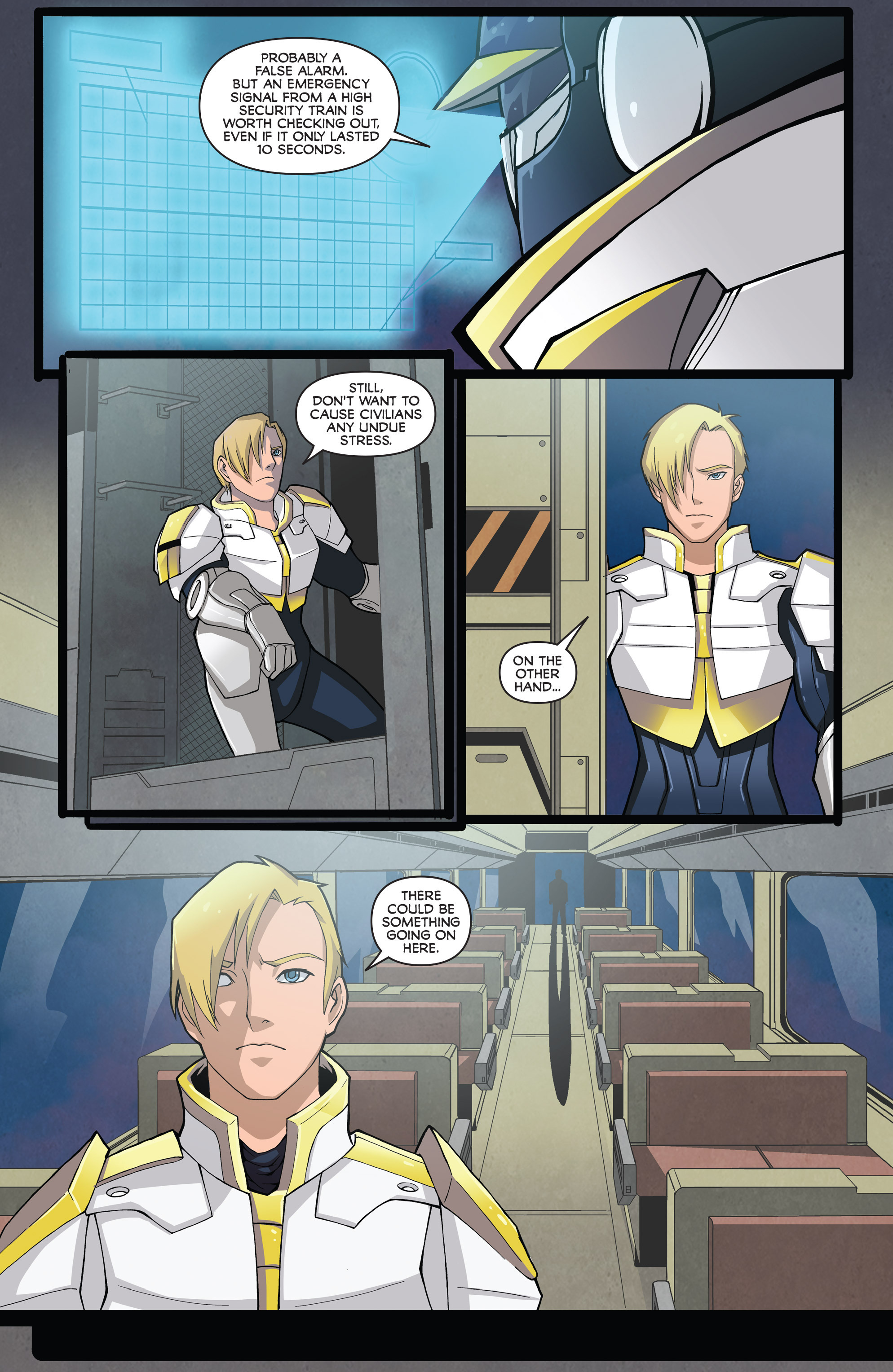 Read online Saber Rider and the Star Sheriffs comic -  Issue #1 - 5